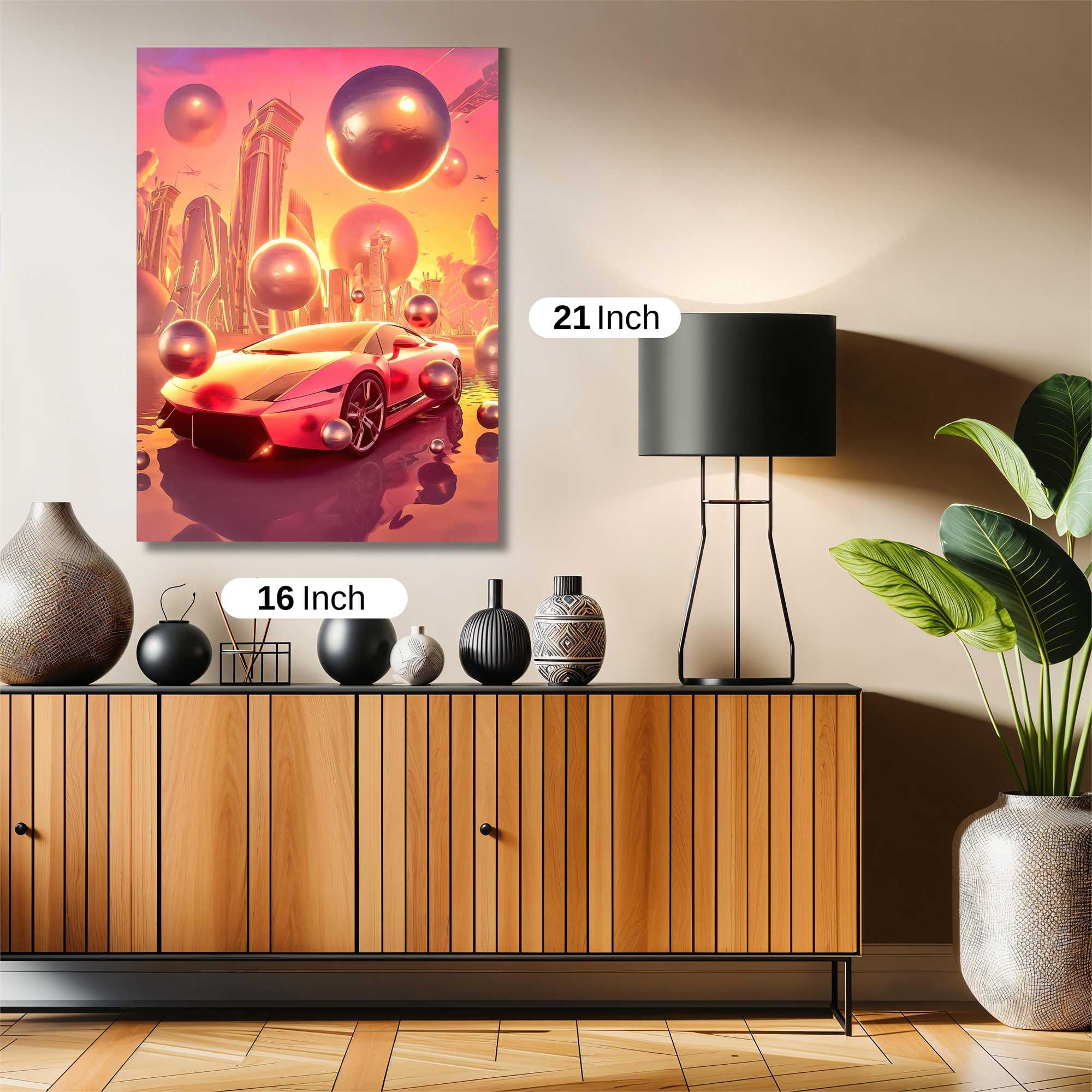 Futuristic Dream Safe Wall Magnetic / M