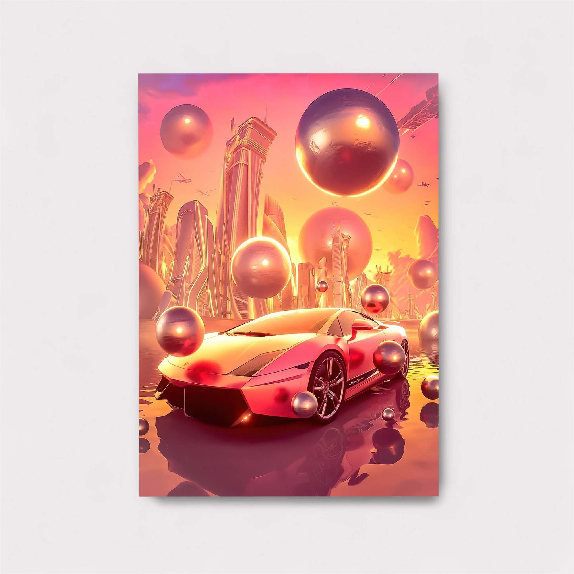 Futuristic Dream Safe Wall Magnetic / M