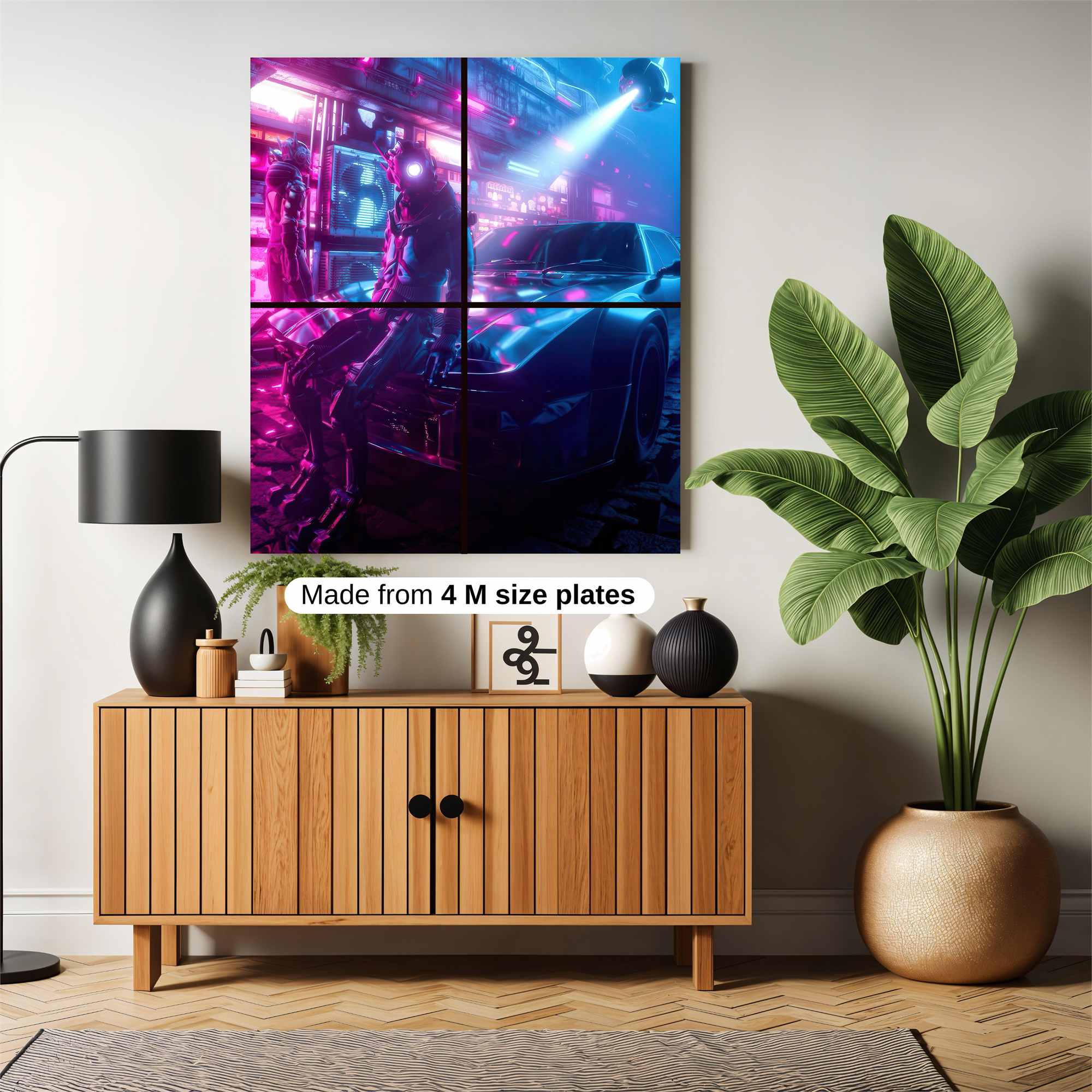 Cyberpunk Dream Safe Wall Magnetic / M