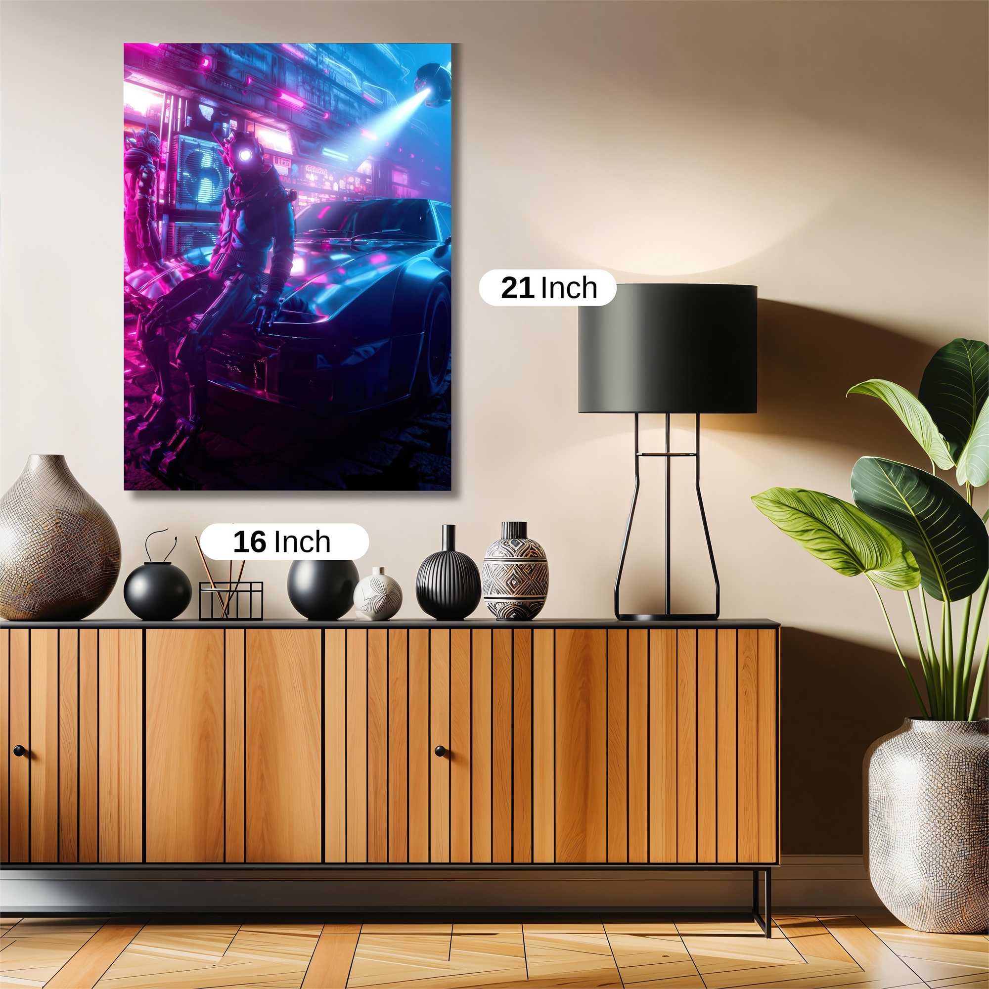 Cyberpunk Dream Safe Wall Magnetic / M