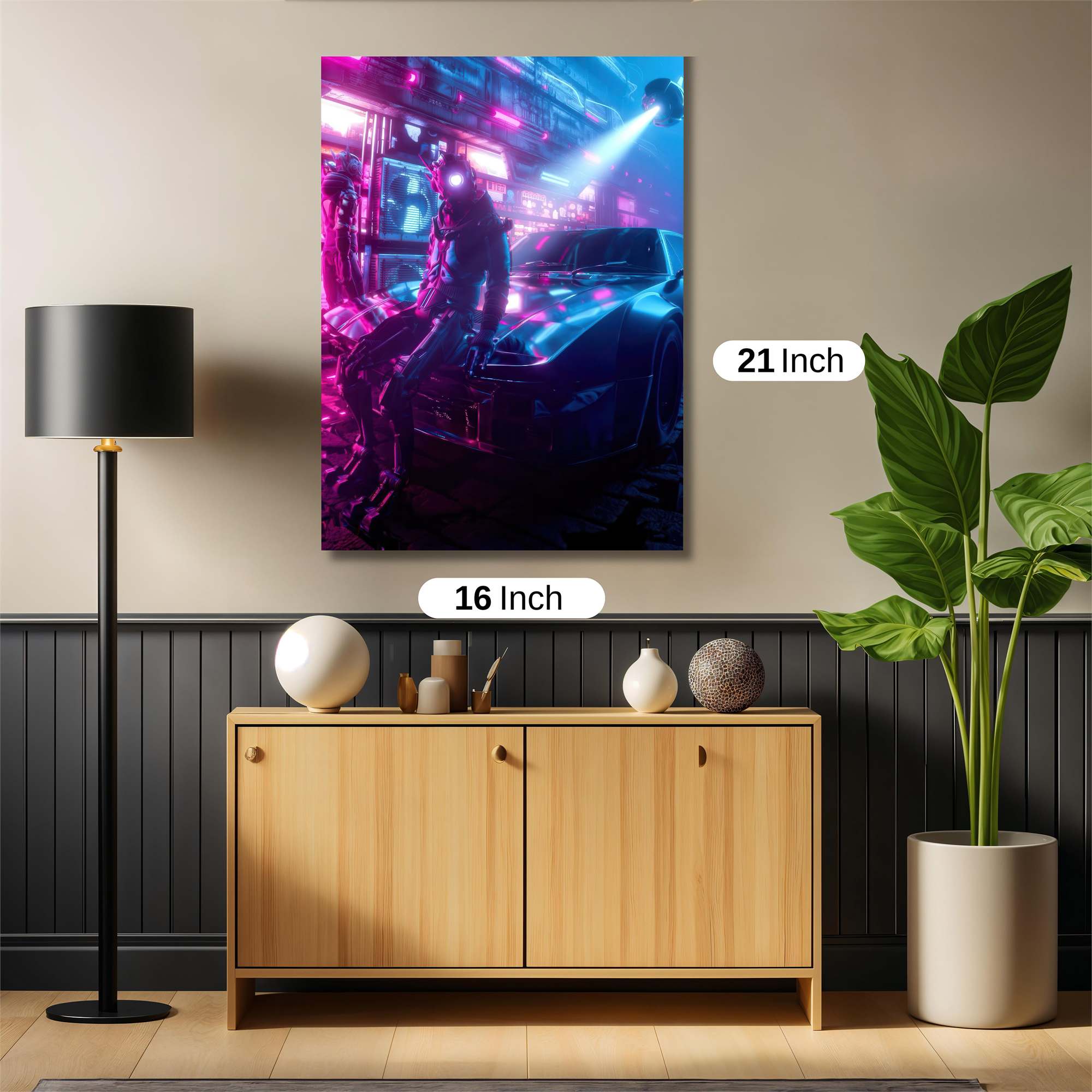 Cyberpunk Dream Safe Wall Magnetic / M
