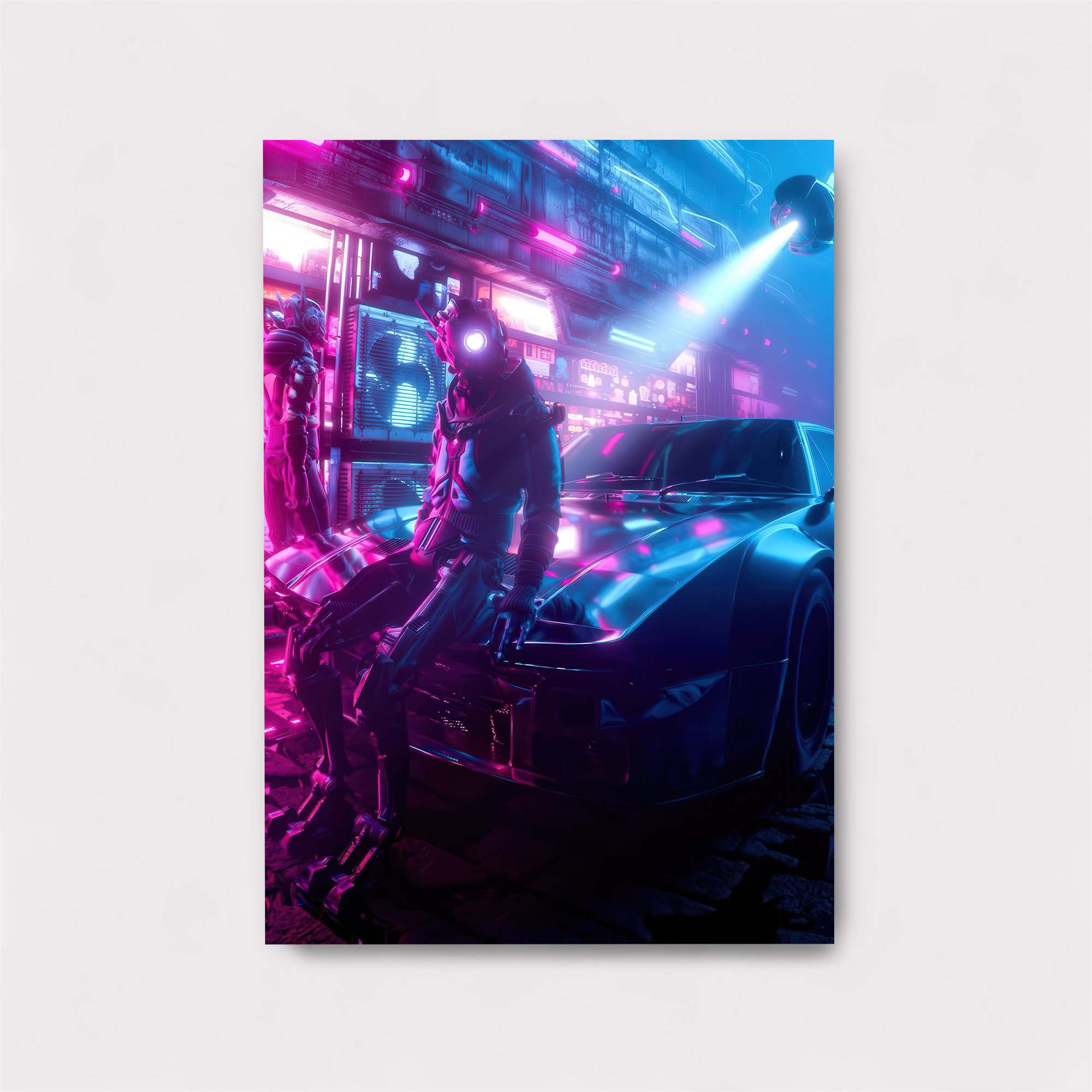 Cyberpunk Dream Safe Wall Magnetic / M