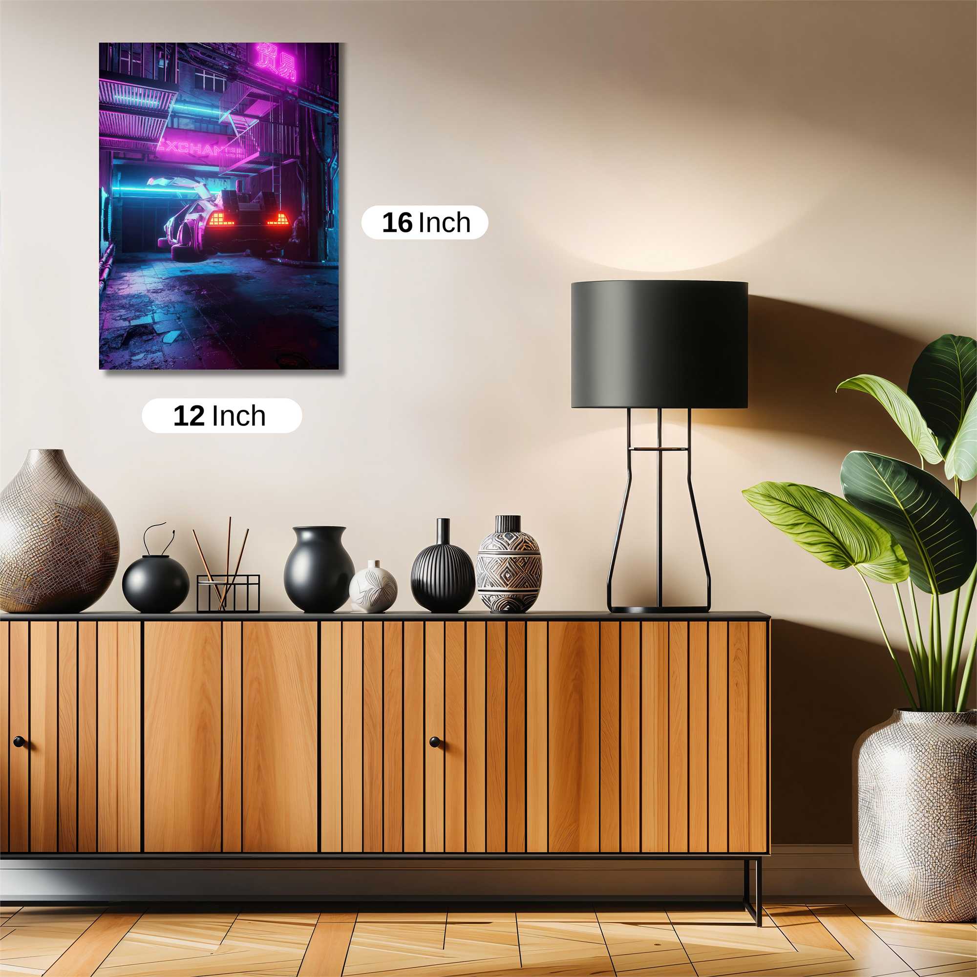 Delorean Dream Safe Wall Magnetic / M