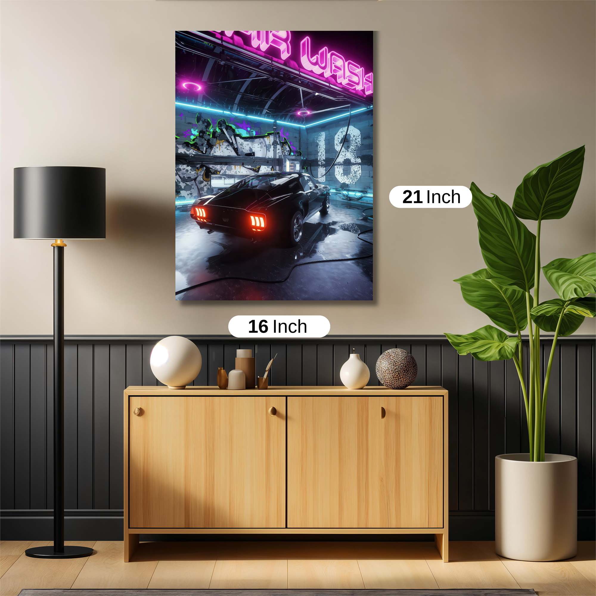 Ford Futuristic Safe Wall Magnetic / M