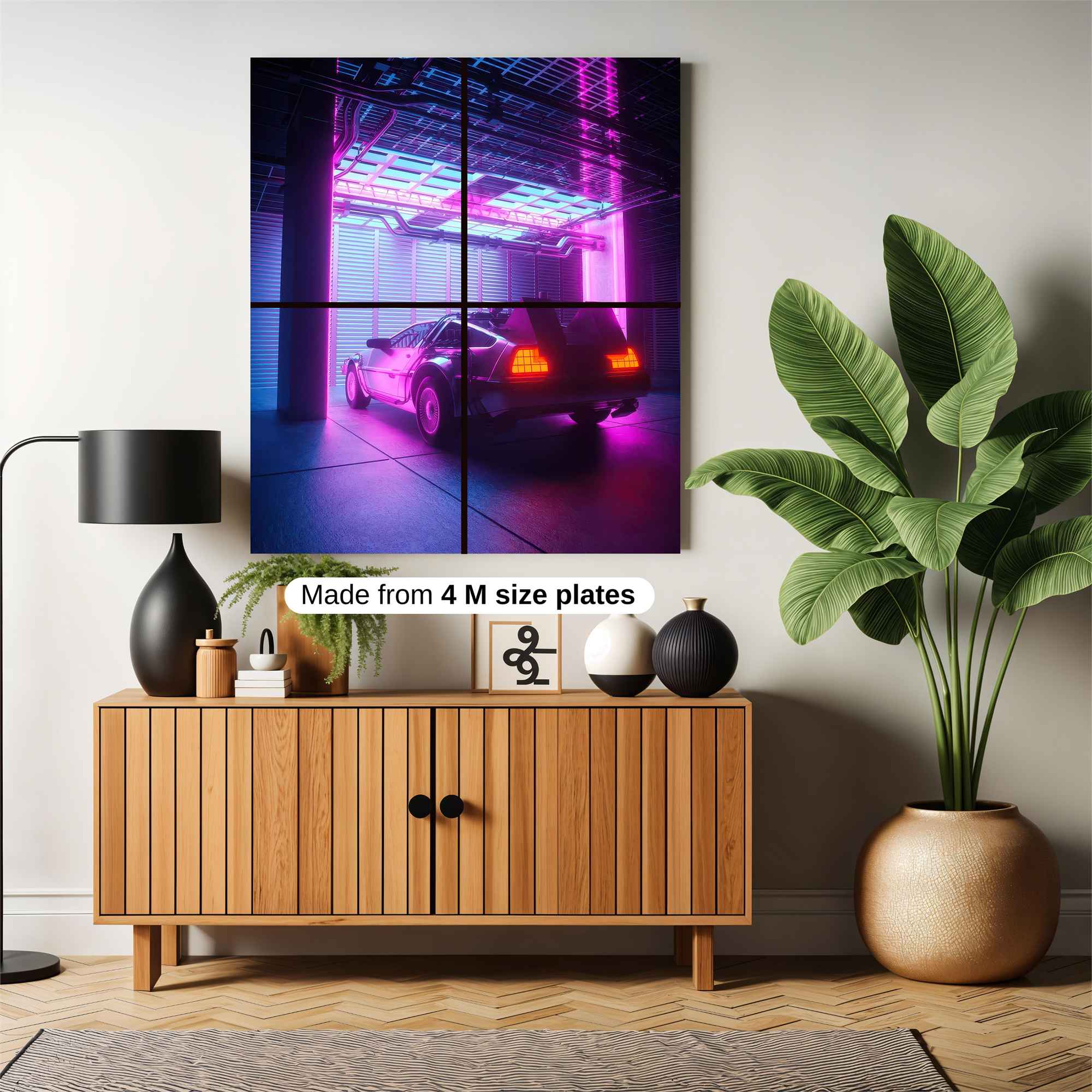 Delorean Dream Safe Wall Magnetic / M