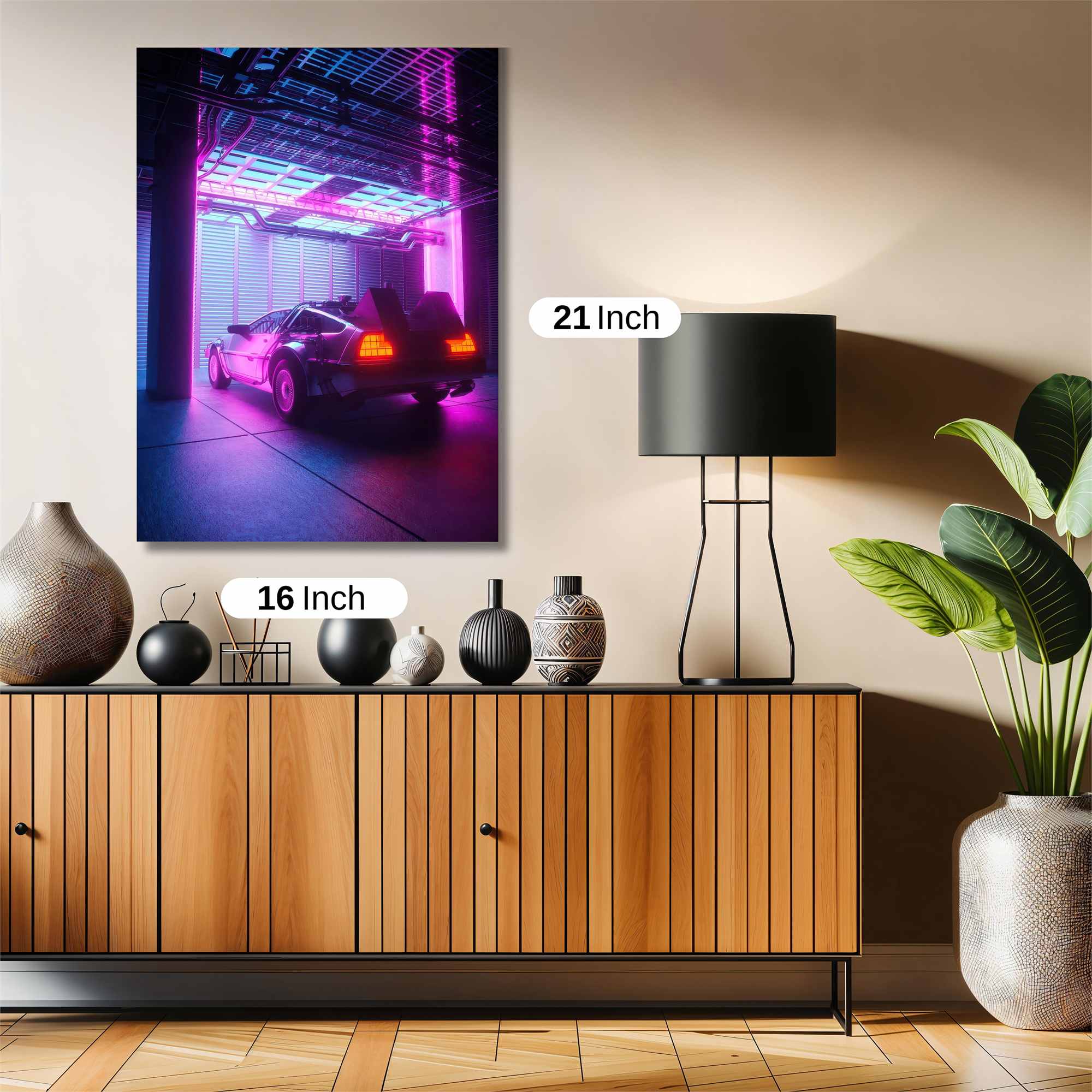 Delorean Dream Safe Wall Magnetic / M