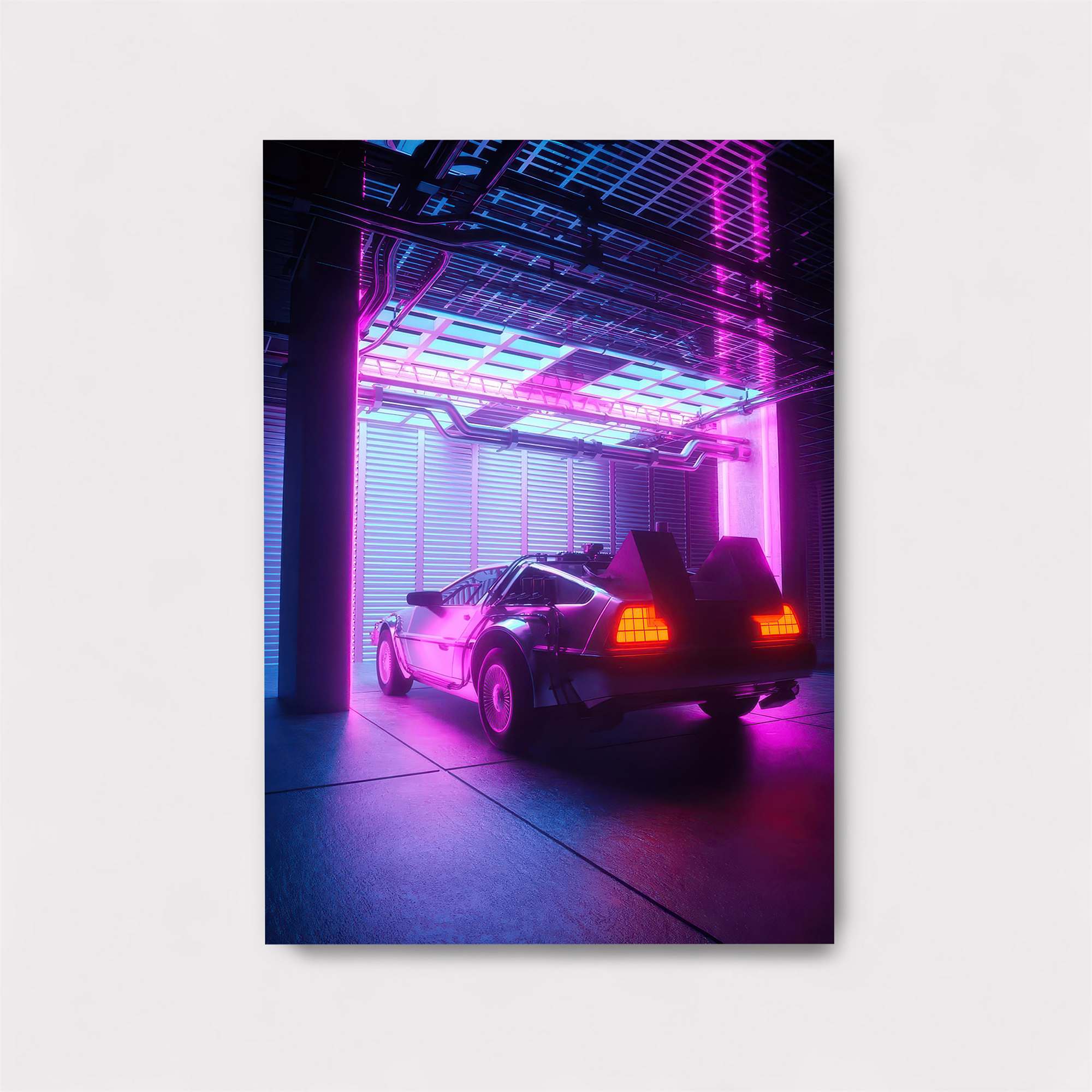 Delorean Dream Safe Wall Magnetic / M