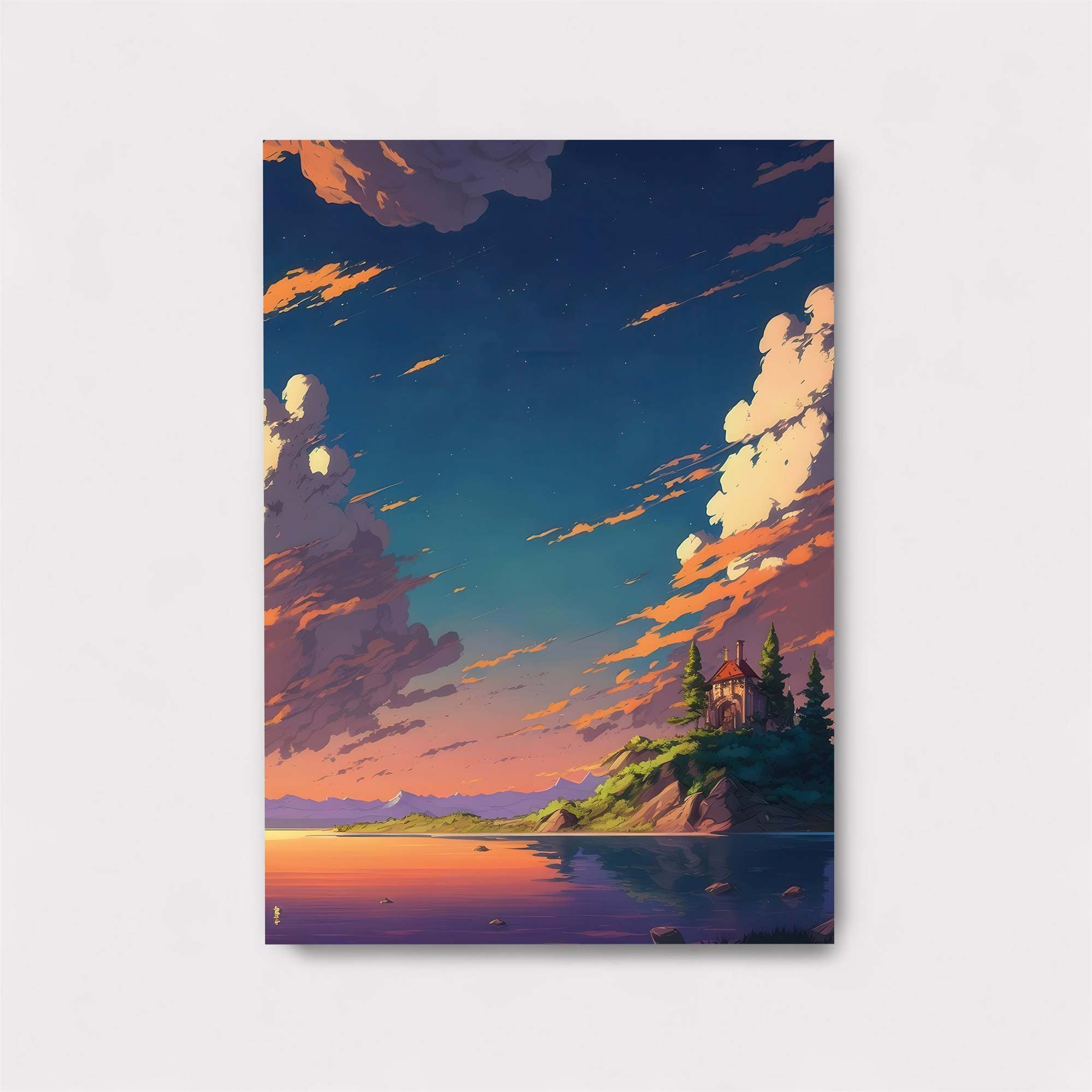 Sunset Serenity Safe Wall Magnetic / M