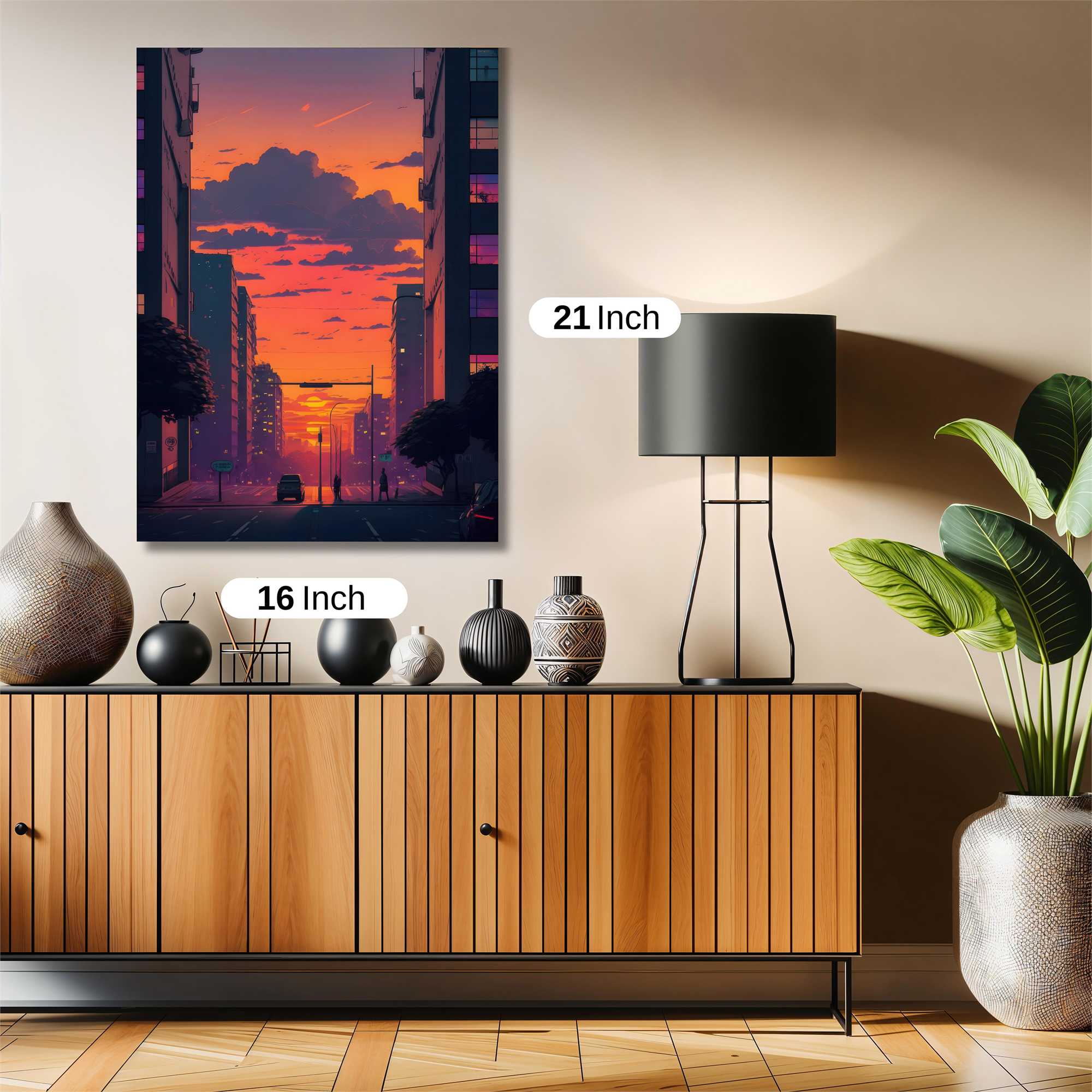 City Serenity Safe Wall Magnetic / M
