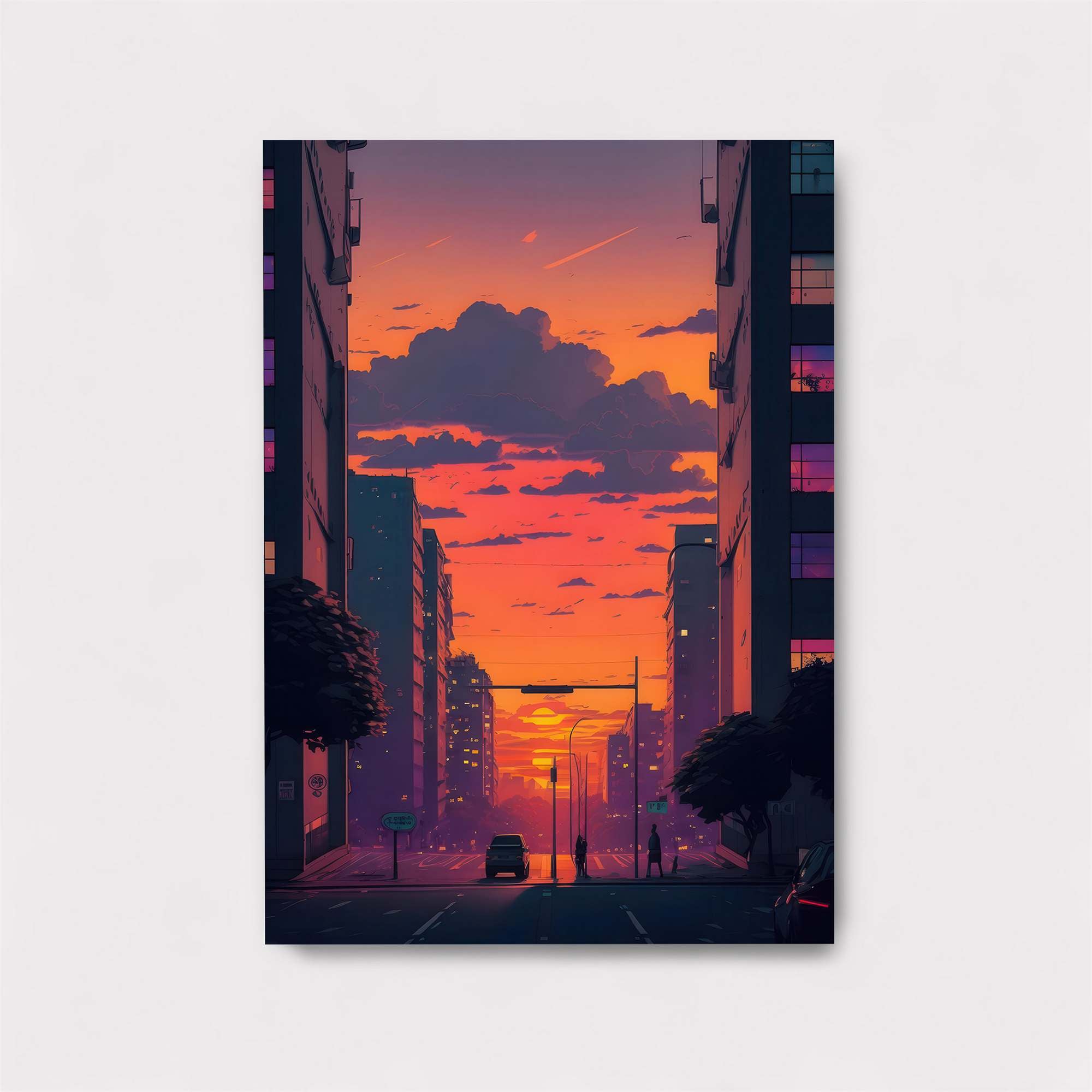 City Serenity Safe Wall Magnetic / M