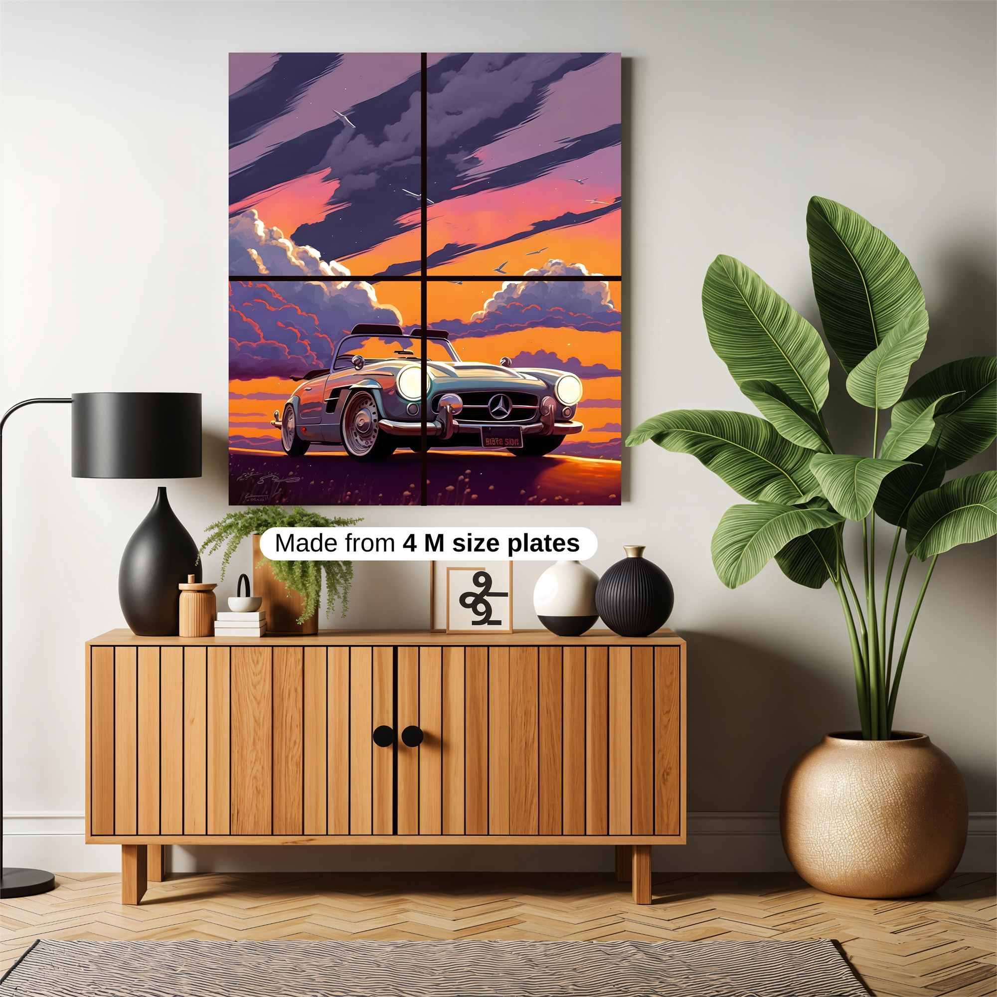 Mercedes Twilight Safe Wall Magnetic / M