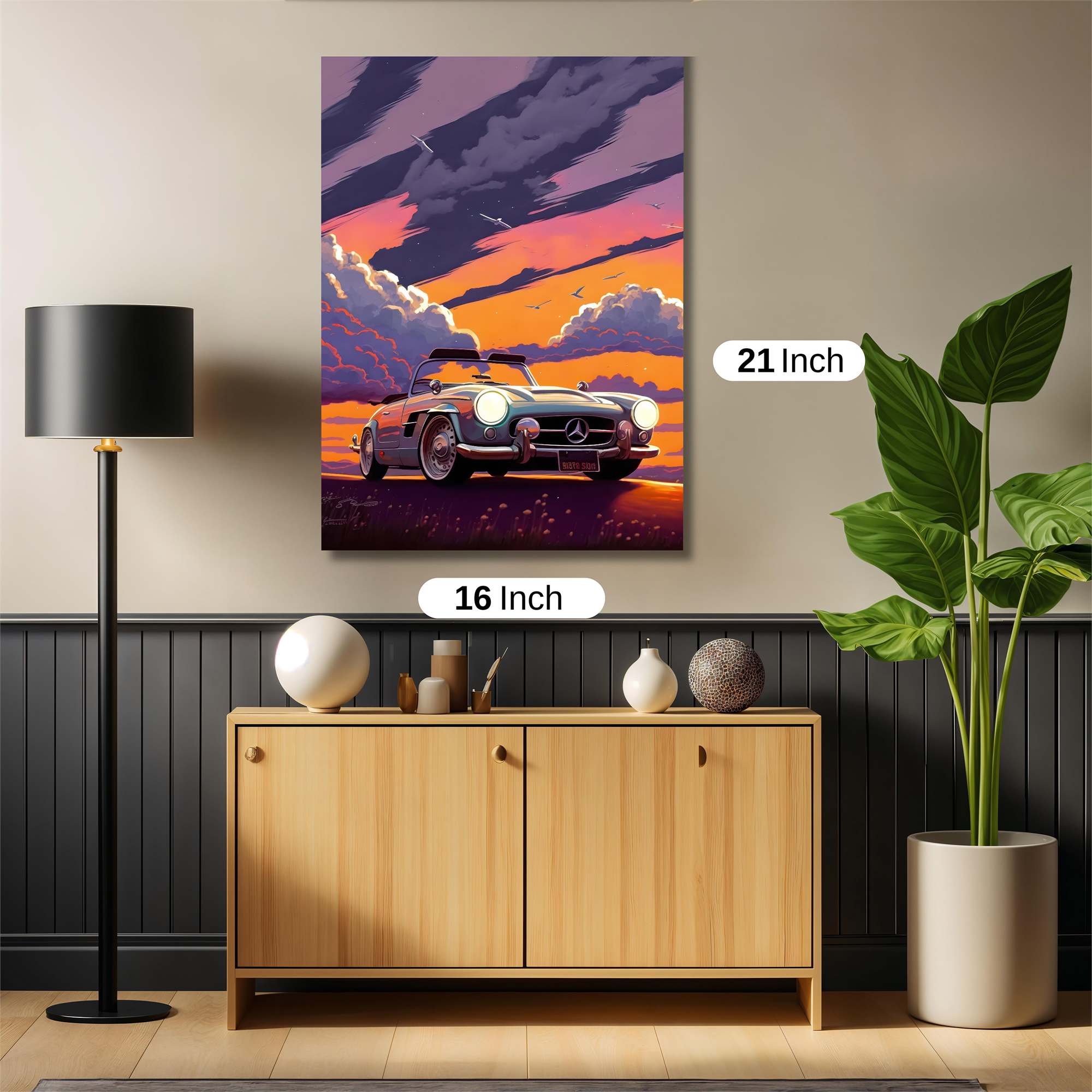 Mercedes Twilight Safe Wall Magnetic / M