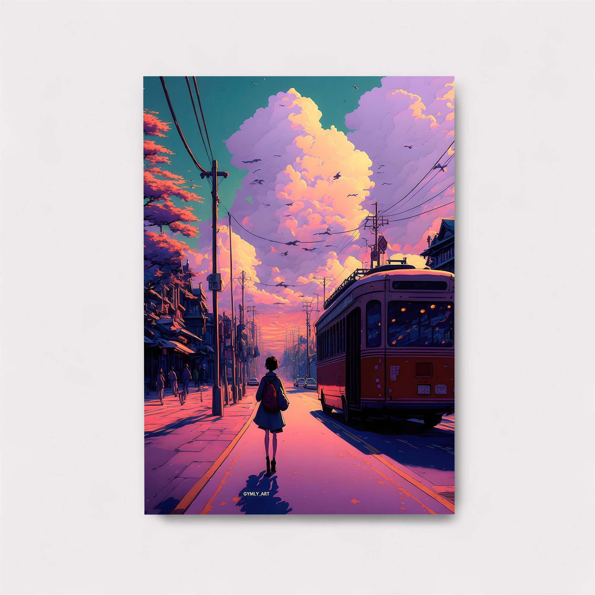 Sunset Serenity Safe Wall Magnetic / M