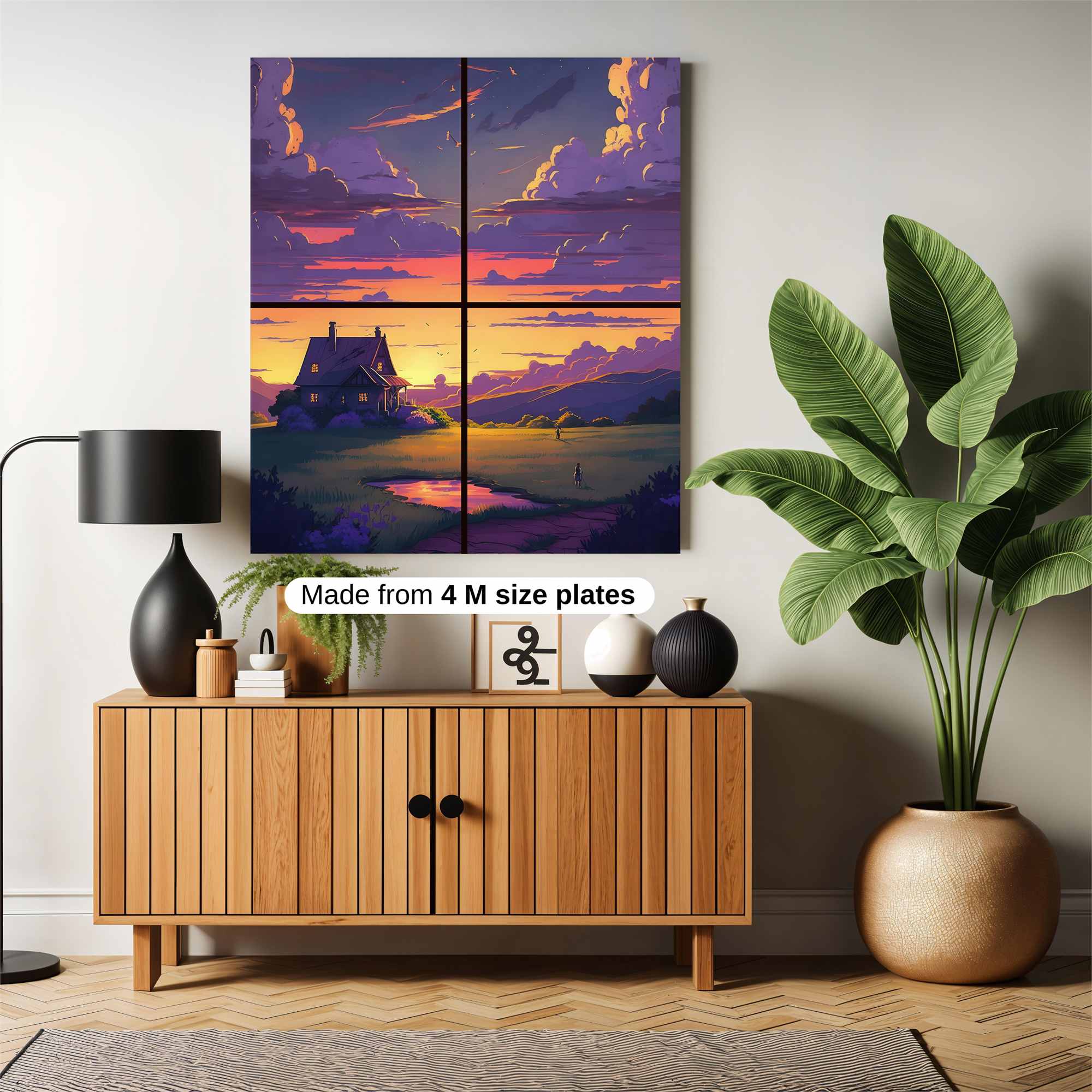 Cottage Serenity Safe Wall Magnetic / M