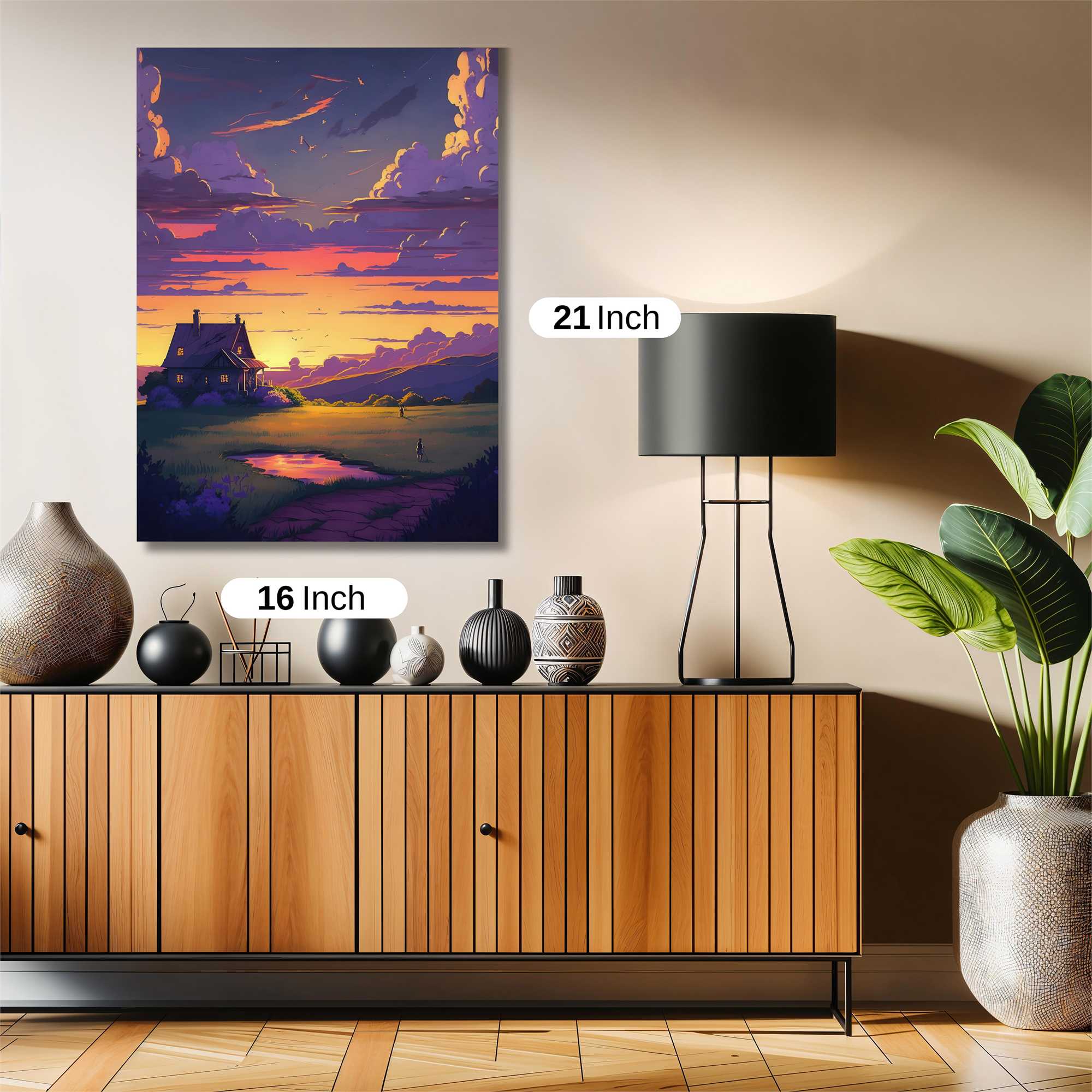 Cottage Serenity Safe Wall Magnetic / M