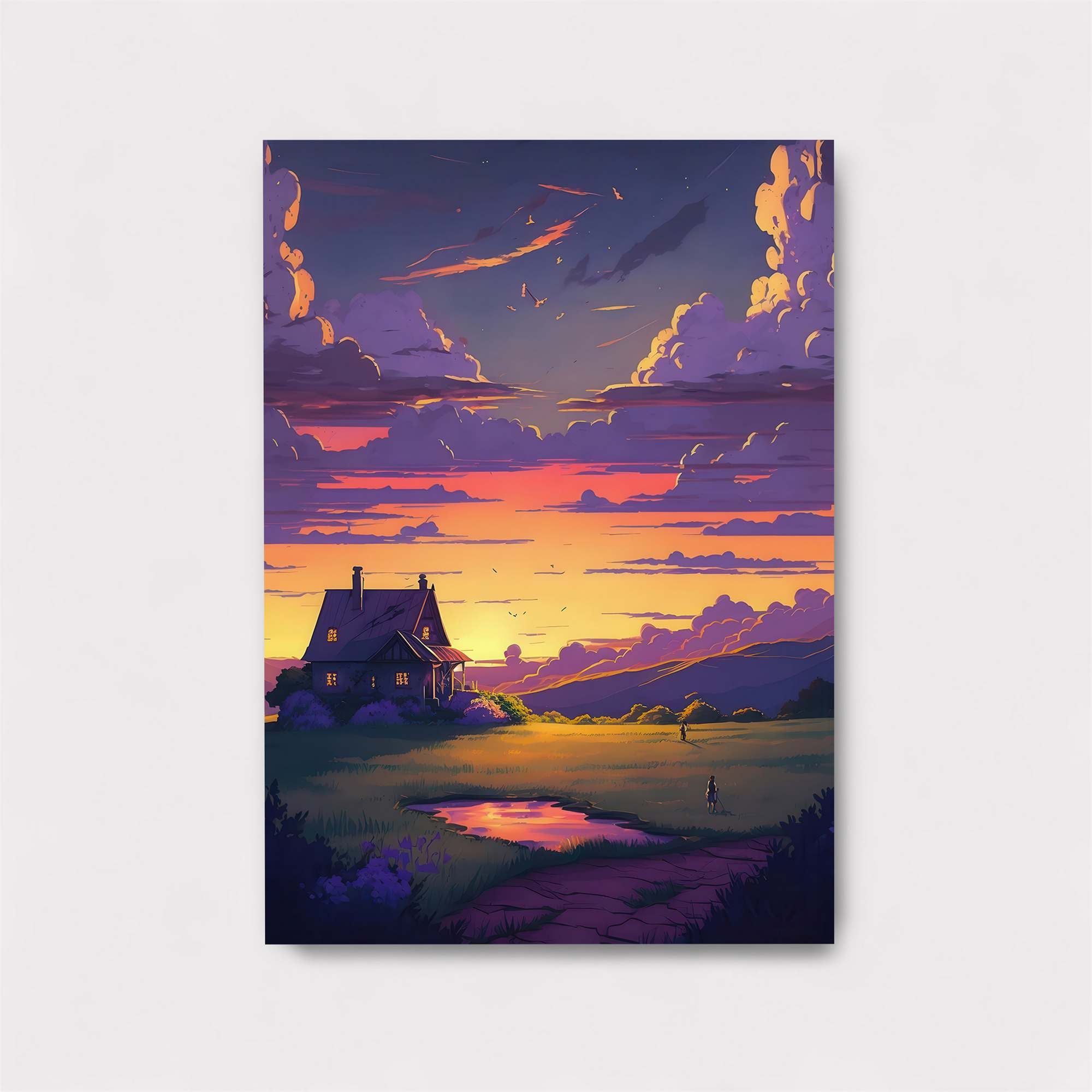 Cottage Serenity Safe Wall Magnetic / M