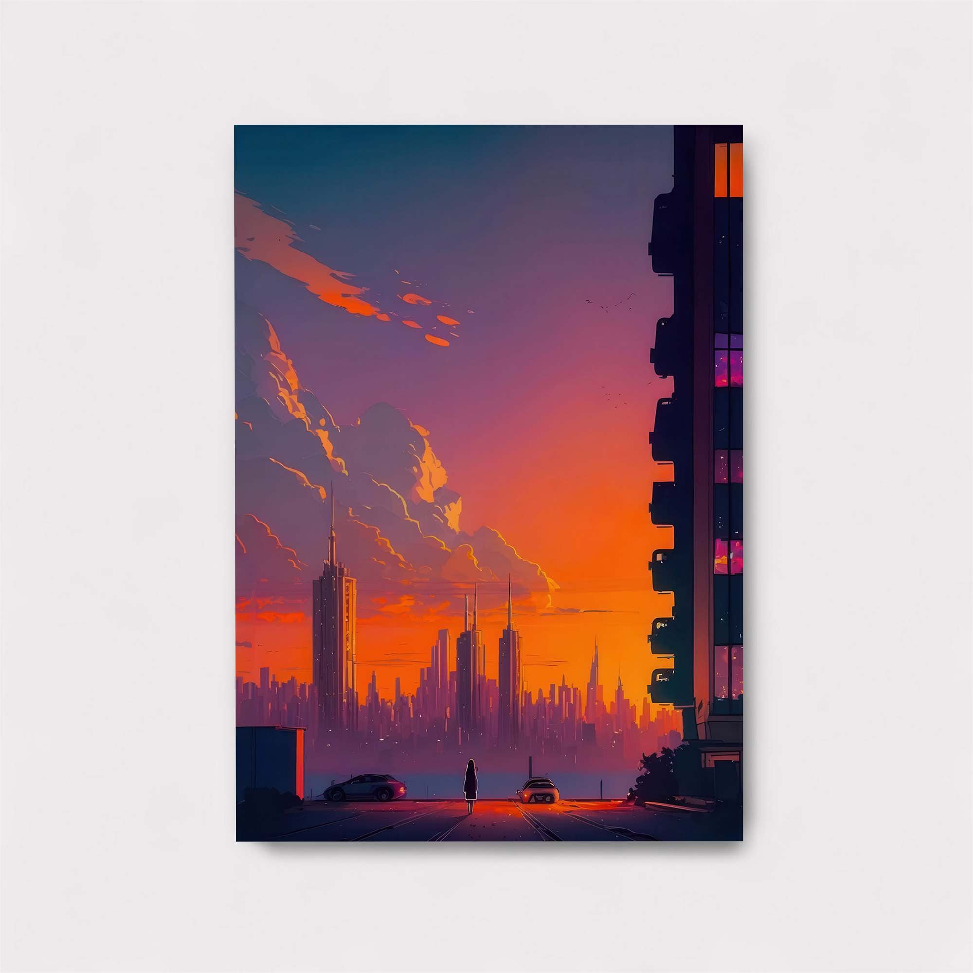 City Serenity Safe Wall Magnetic / M