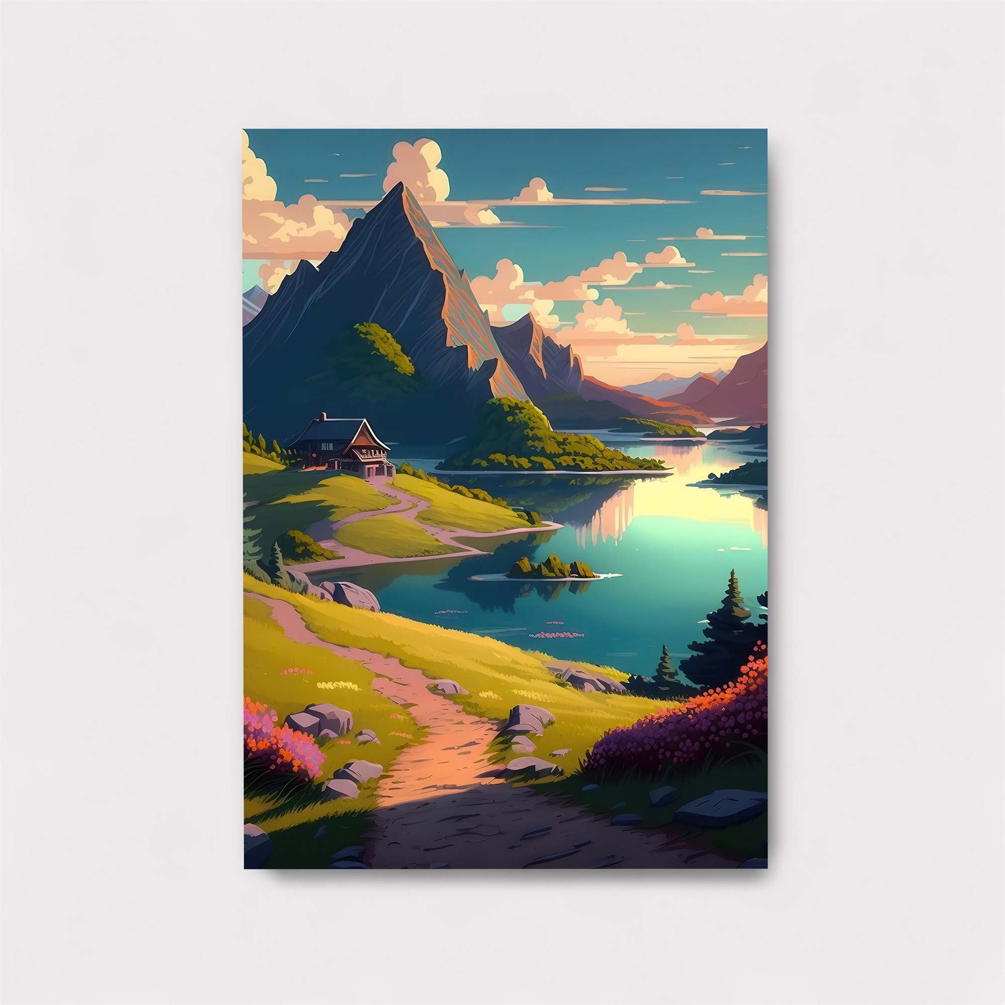 Mountain Serenity Safe Wall Magnetic / M