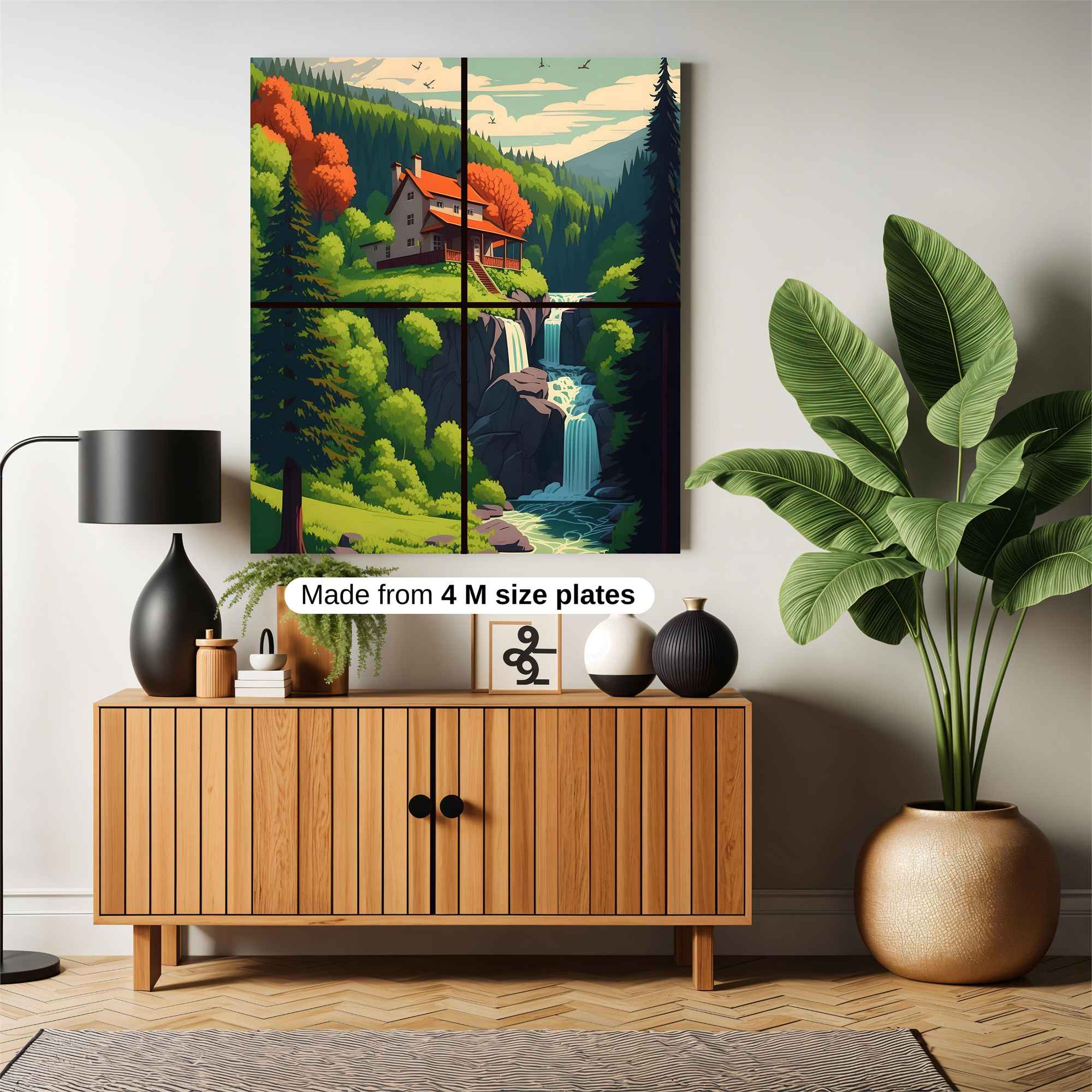 Cabin Serenity Safe Wall Magnetic / M