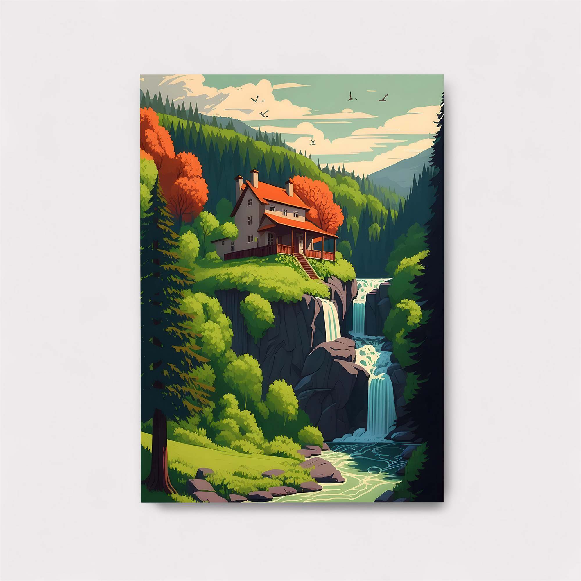 Cabin Serenity Safe Wall Magnetic / M