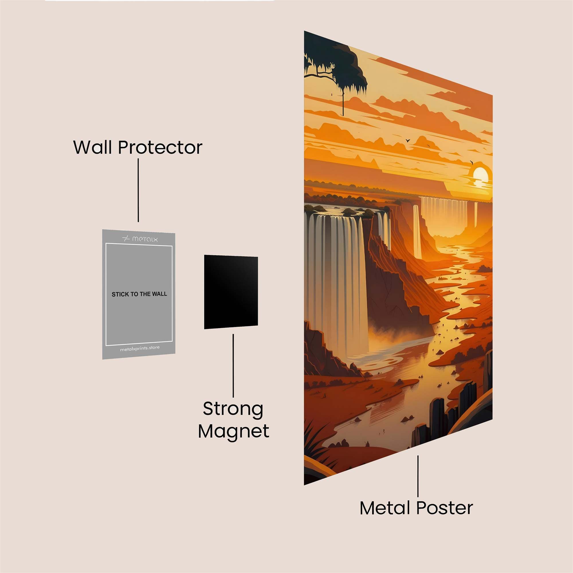 Victoria Majestic Safe Wall Magnetic / M