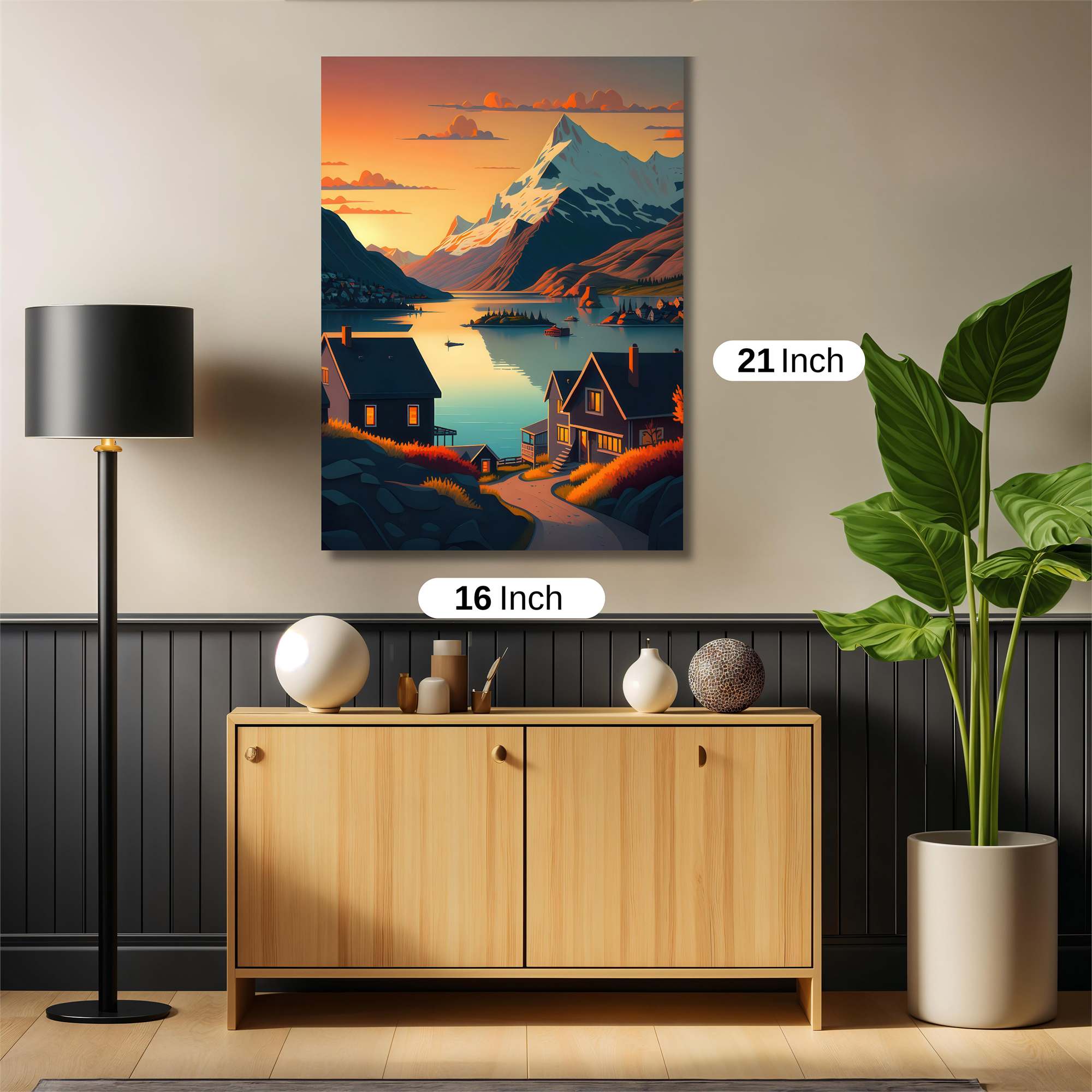 Alpine Serenity Safe Wall Magnetic / M