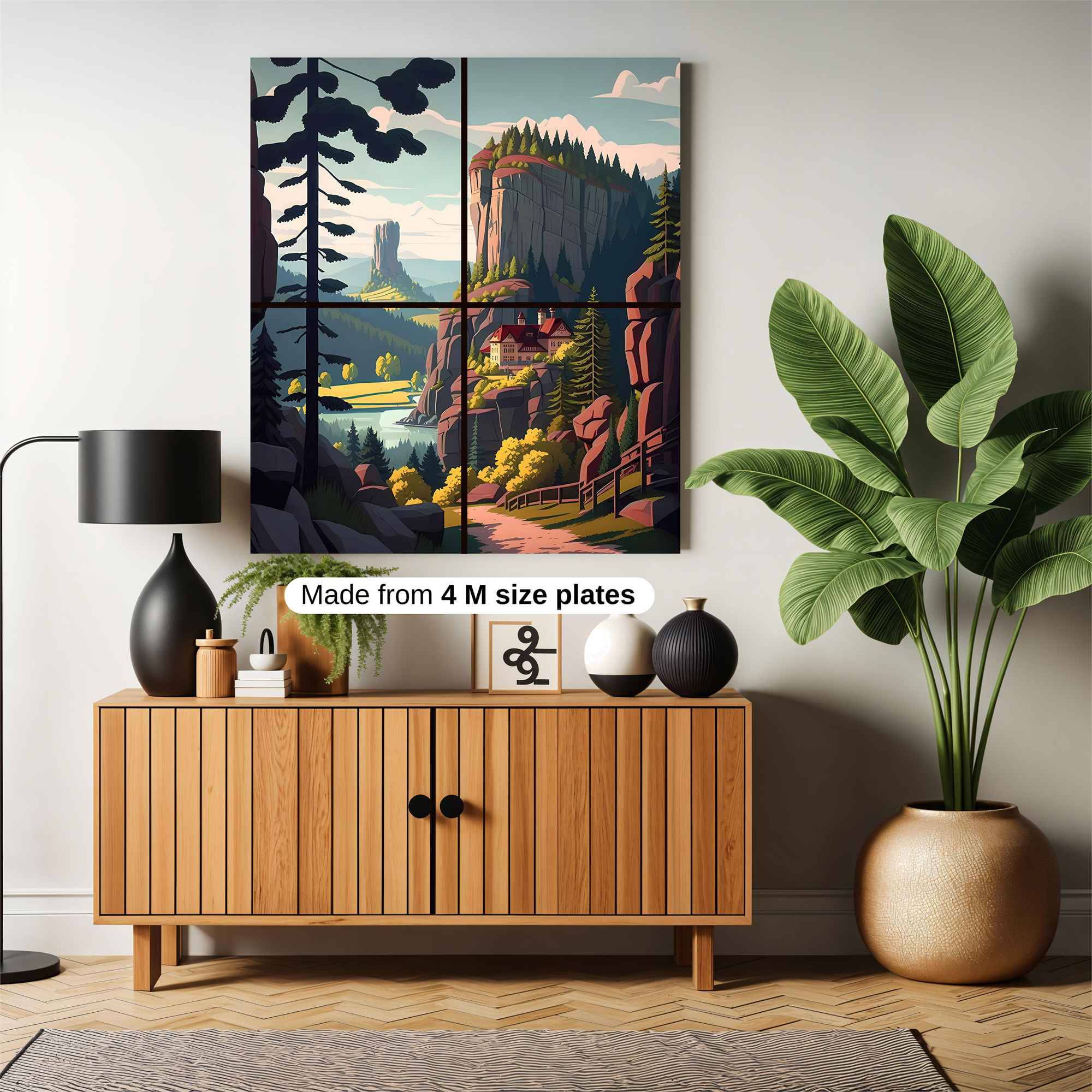 Cliffside Serenity Safe Wall Magnetic / M