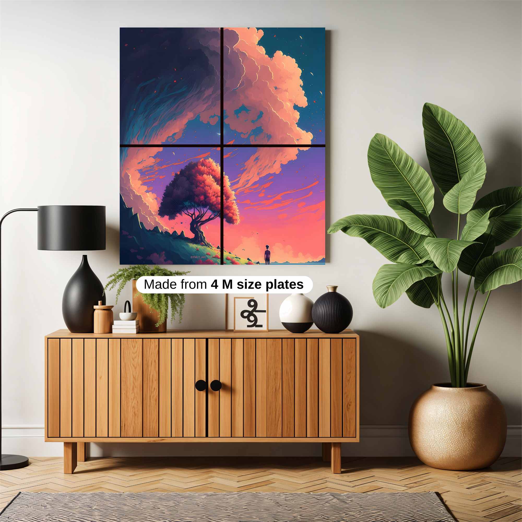 Twilight Serenity Safe Wall Magnetic / M