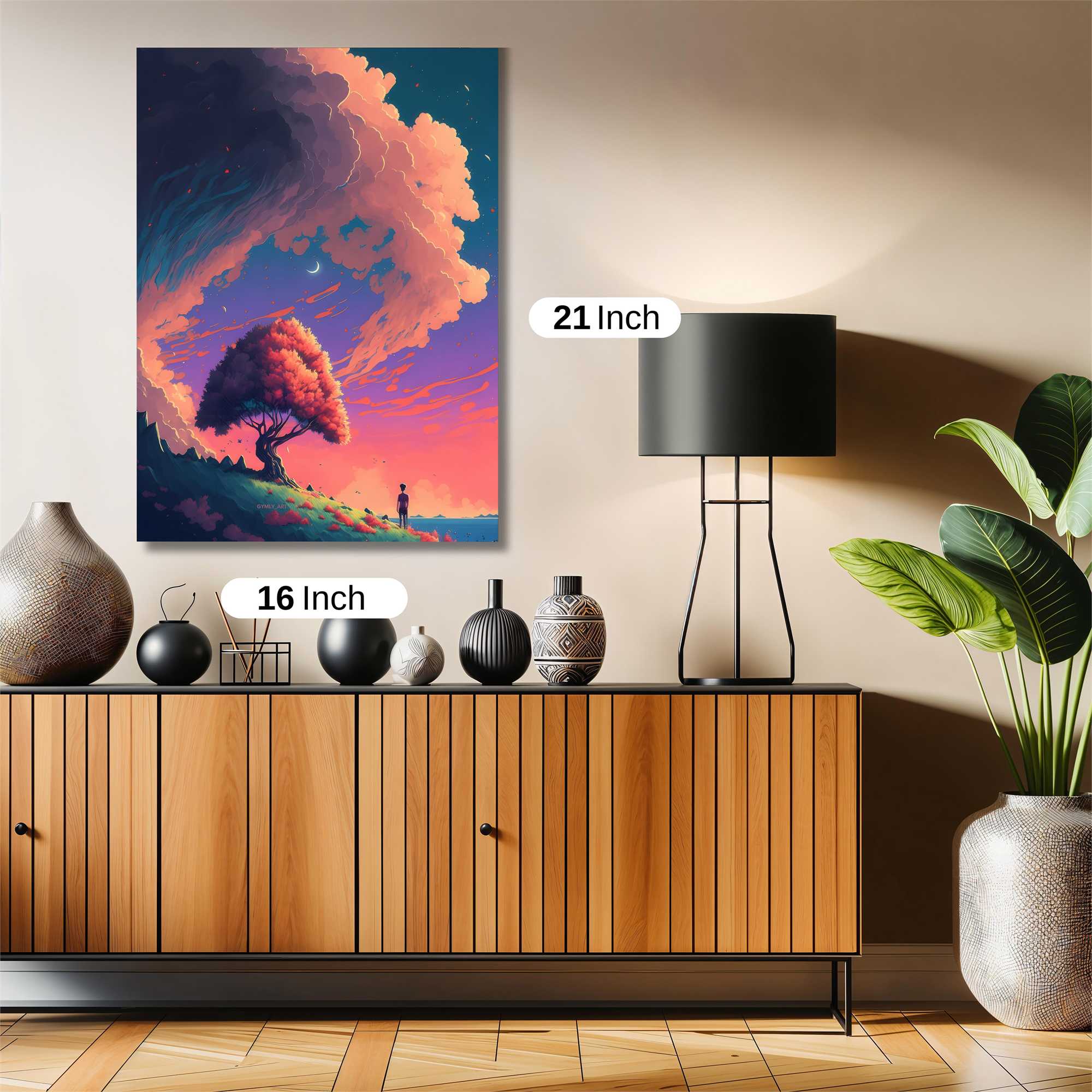 Twilight Serenity Safe Wall Magnetic / M