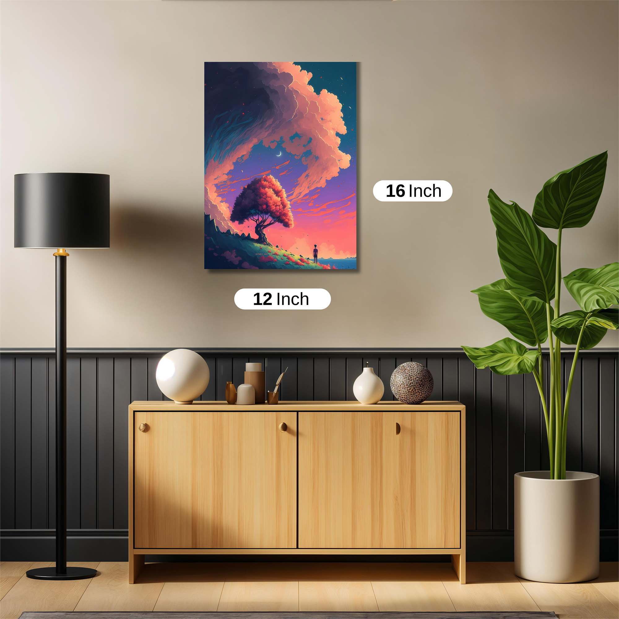 Twilight Serenity Safe Wall Magnetic / M