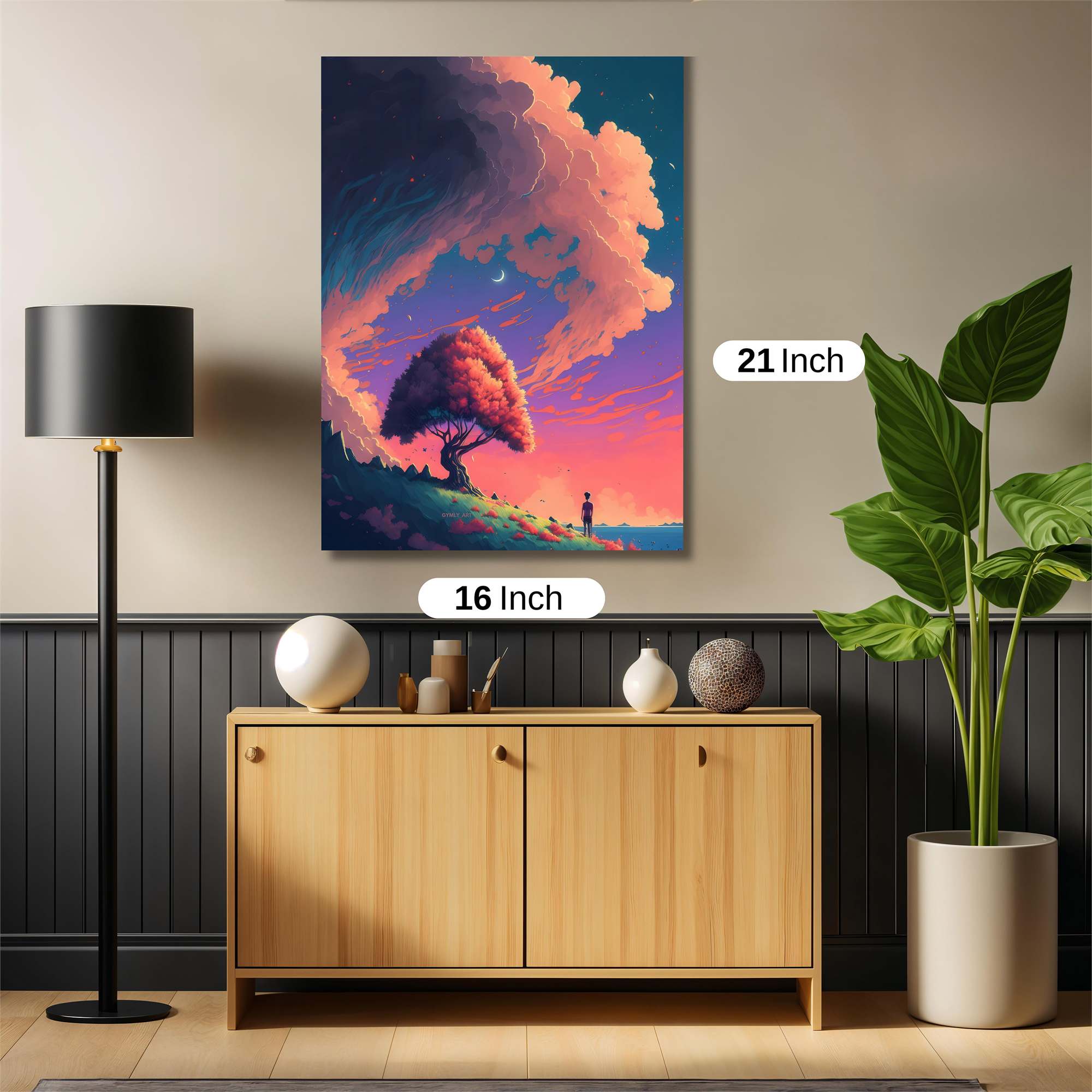 Twilight Serenity Safe Wall Magnetic / M