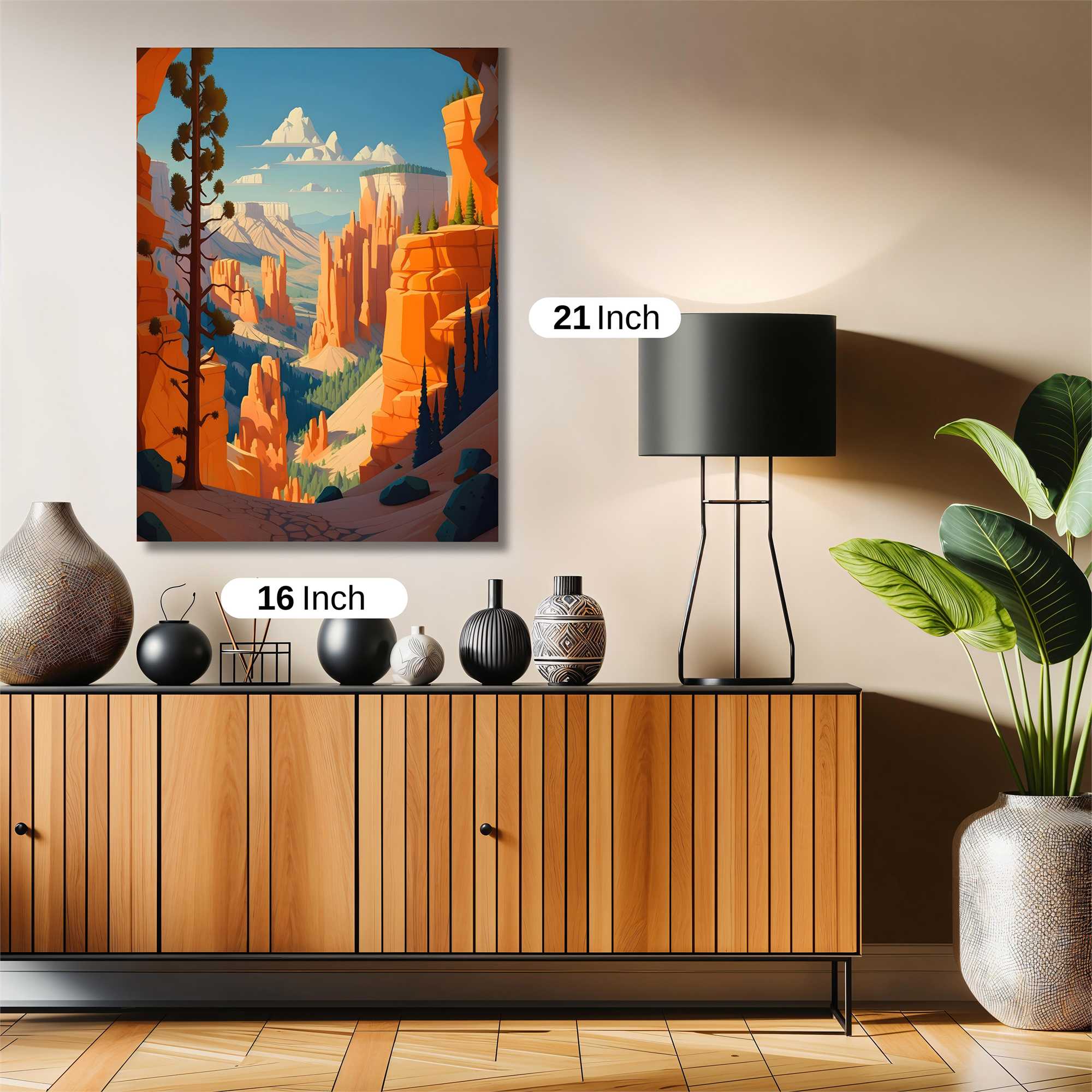 Canyon Serenity Safe Wall Magnetic / M