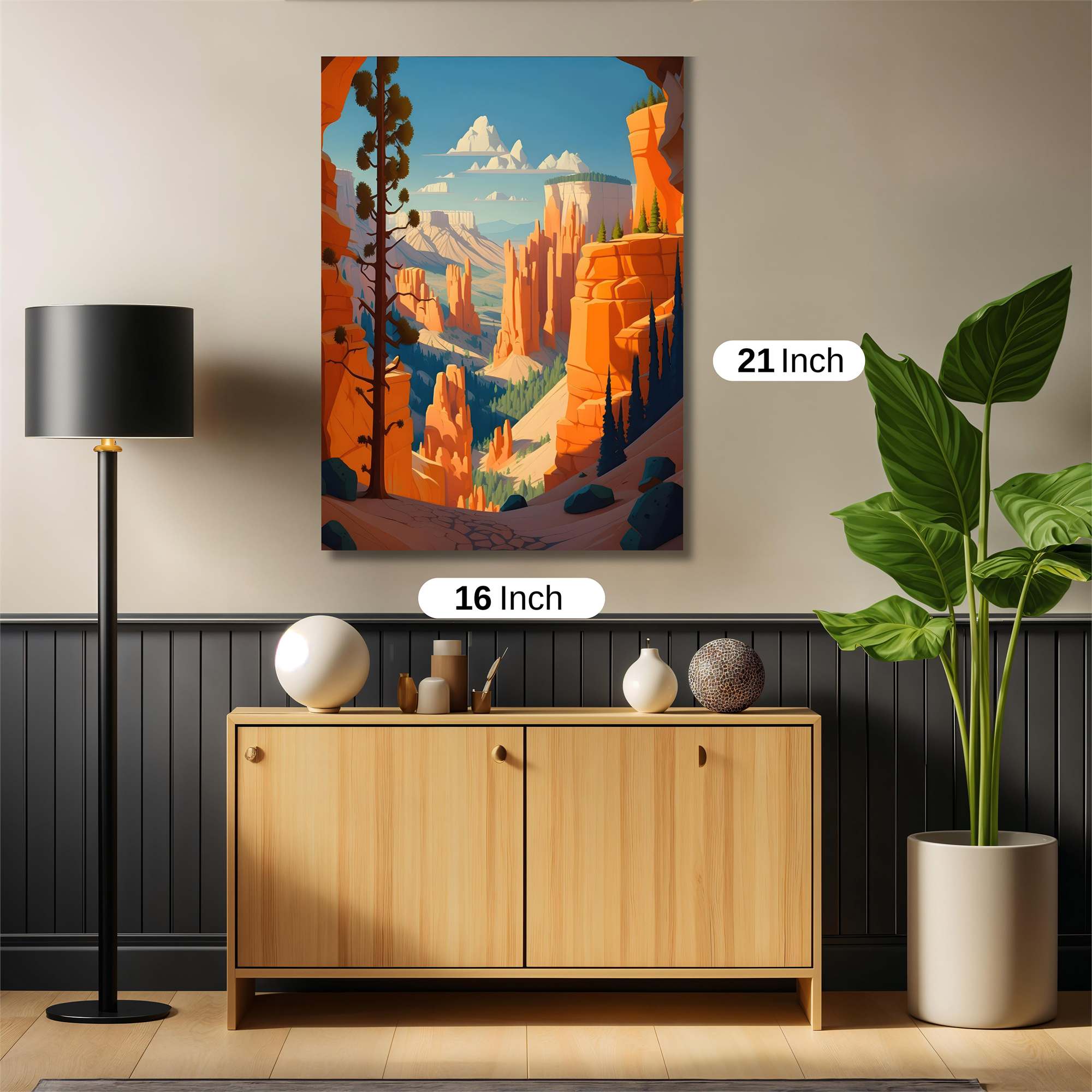 Canyon Serenity Safe Wall Magnetic / M