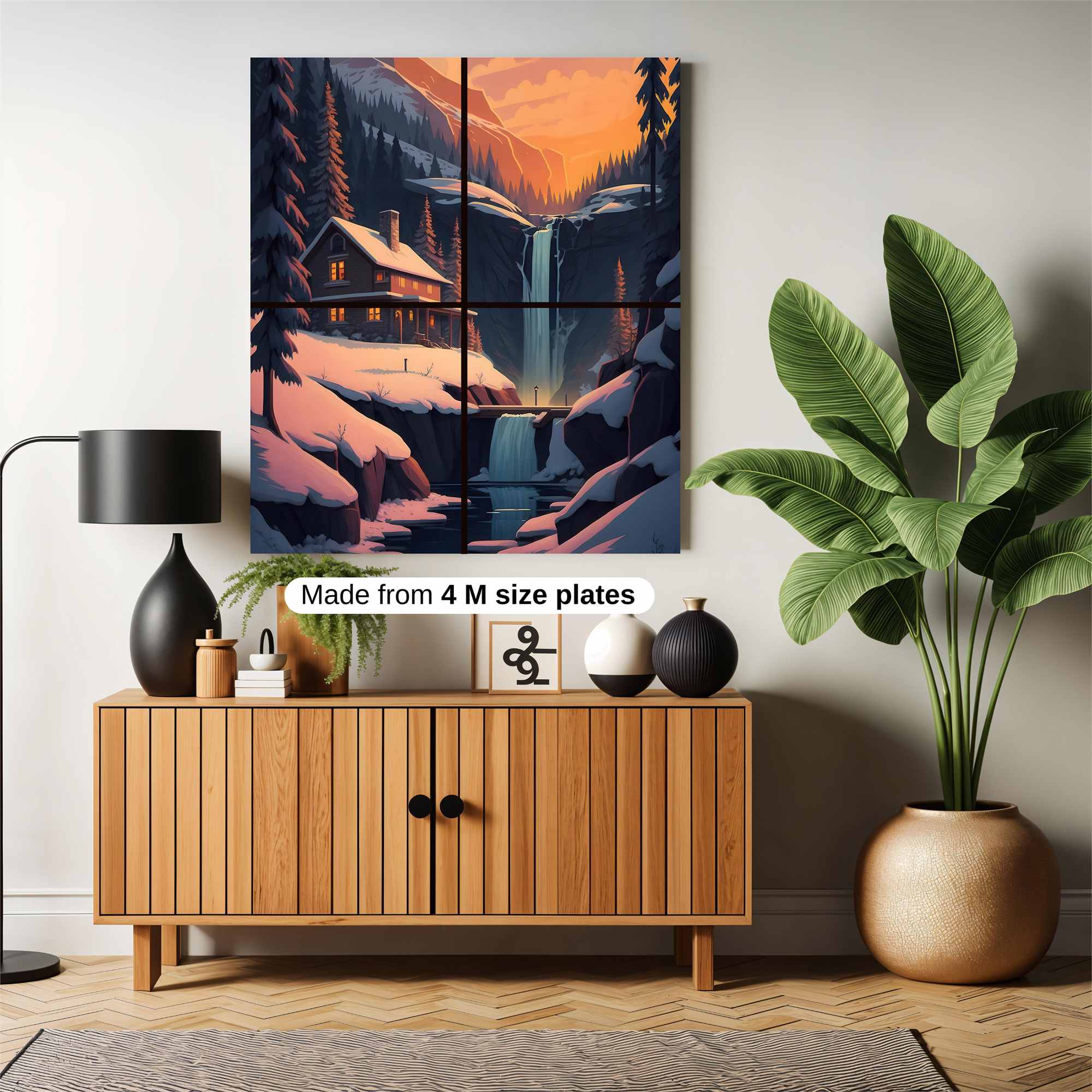 Cabin Serenity Safe Wall Magnetic / M