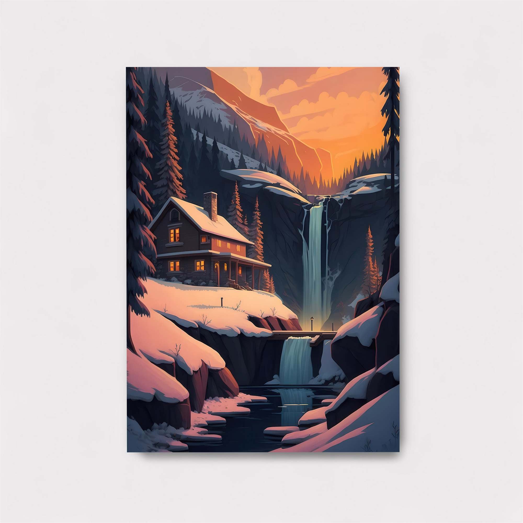 Cabin Serenity Safe Wall Magnetic / M