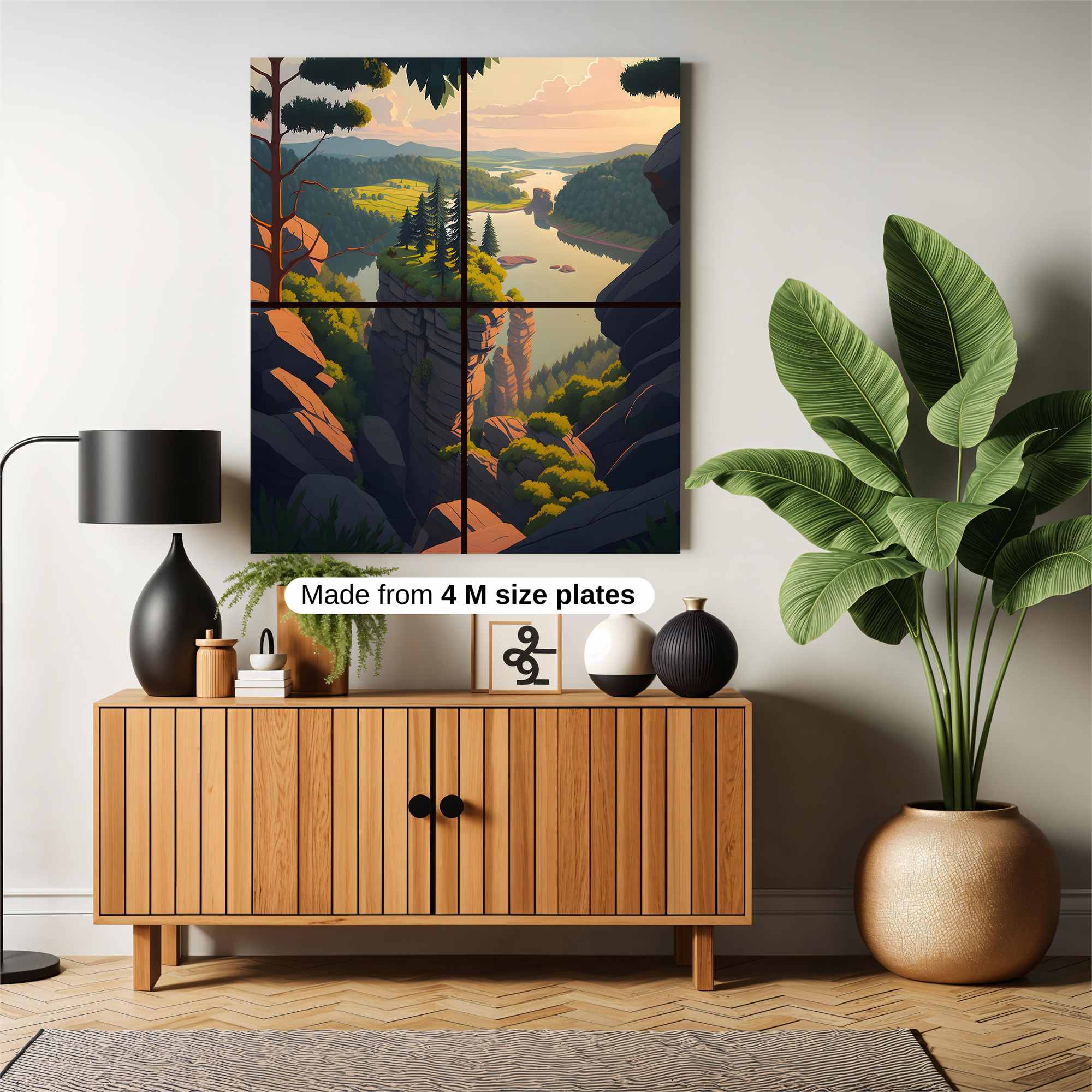 Nature's Serenity Safe Wall Magnetic / M