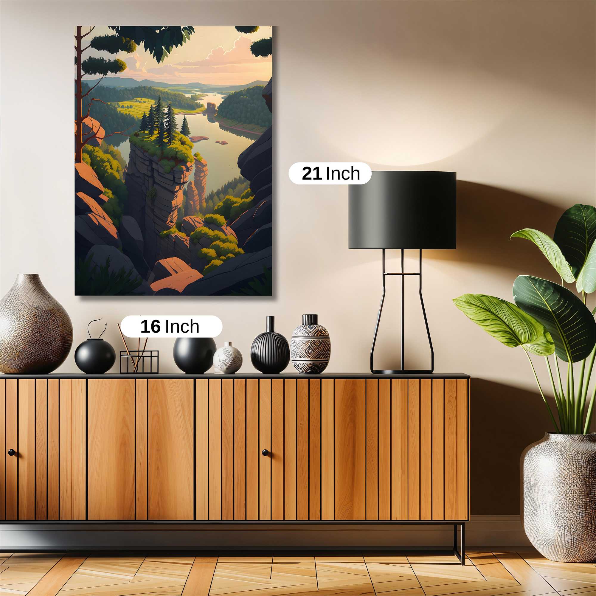 Nature's Serenity Safe Wall Magnetic / M