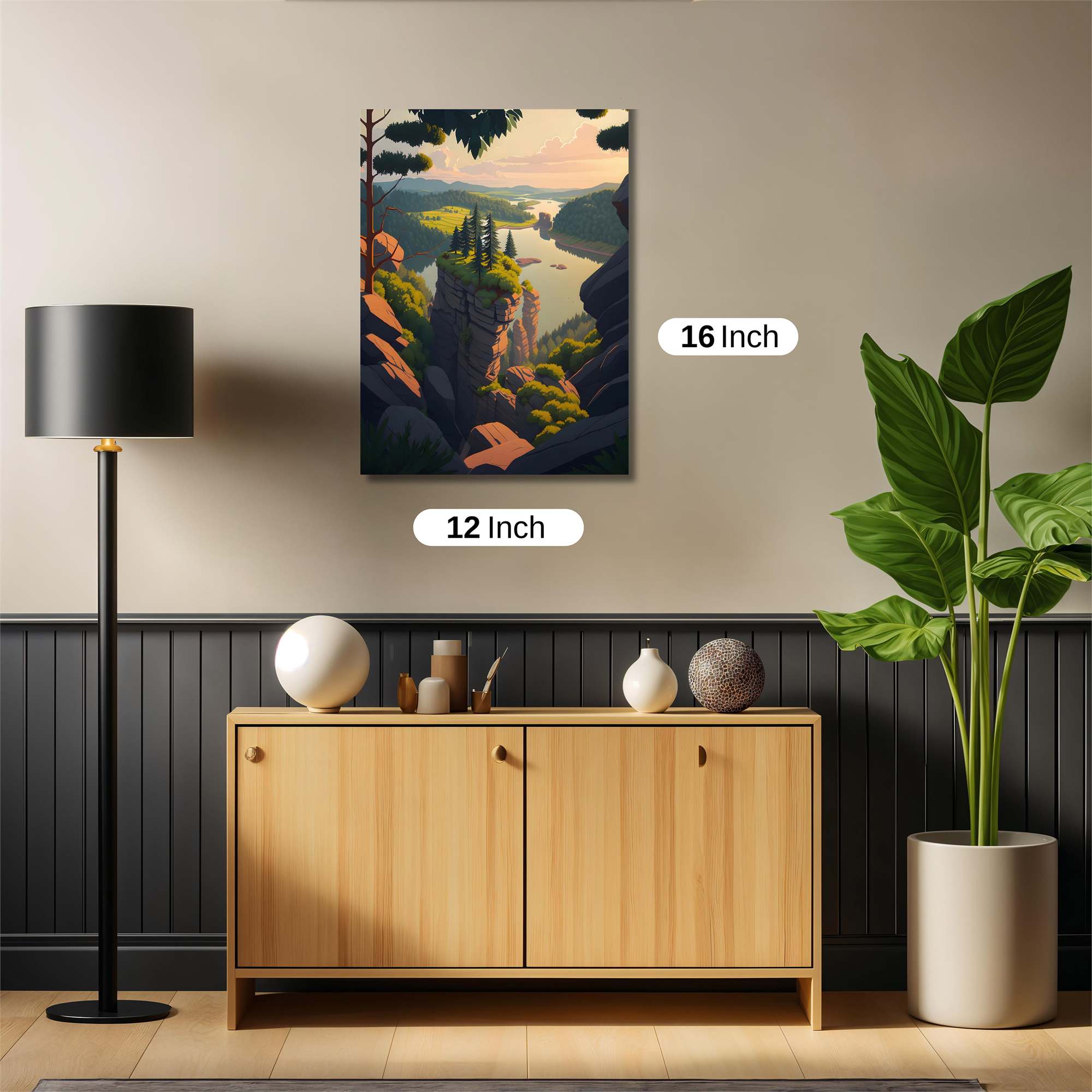 Nature's Serenity Safe Wall Magnetic / M