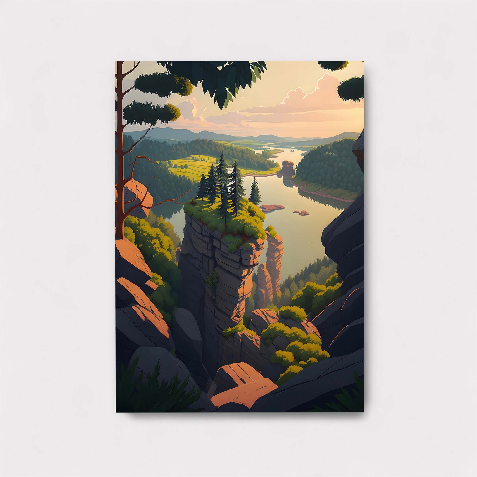 Nature's Serenity Safe Wall Magnetic / M