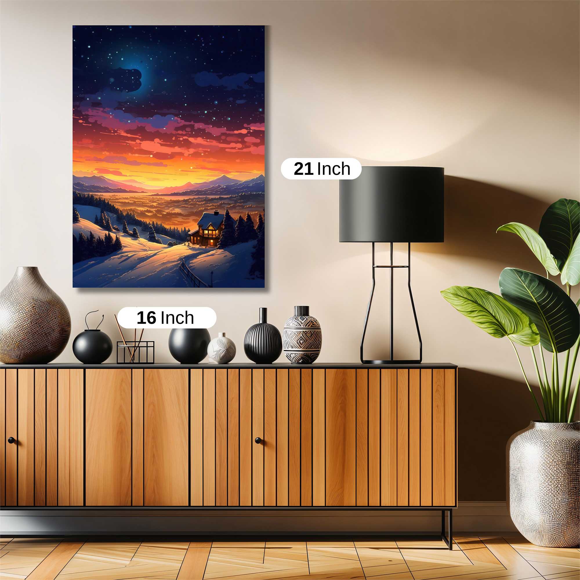 Cabin Bliss Safe Wall Magnetic / M