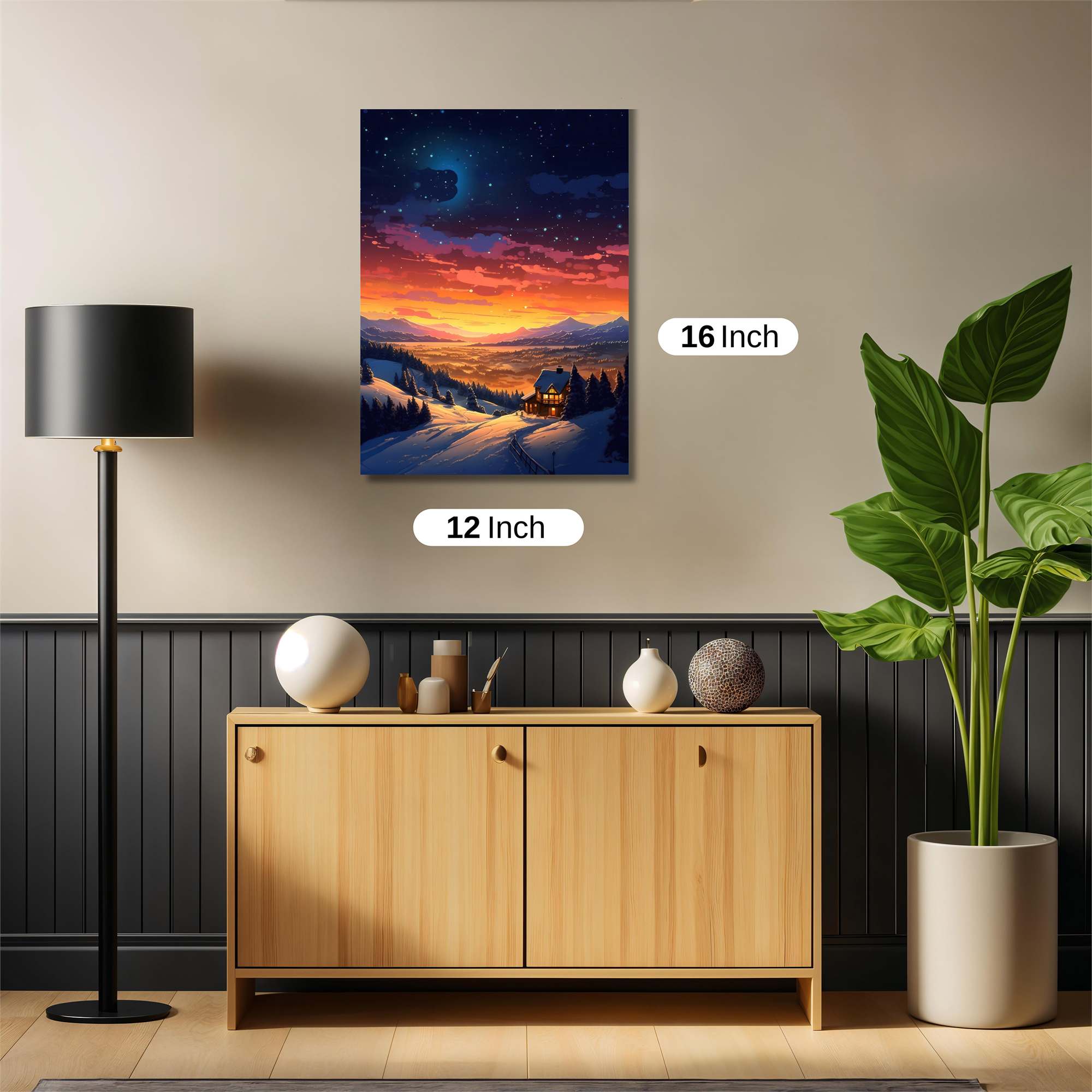 Cabin Bliss Safe Wall Magnetic / M