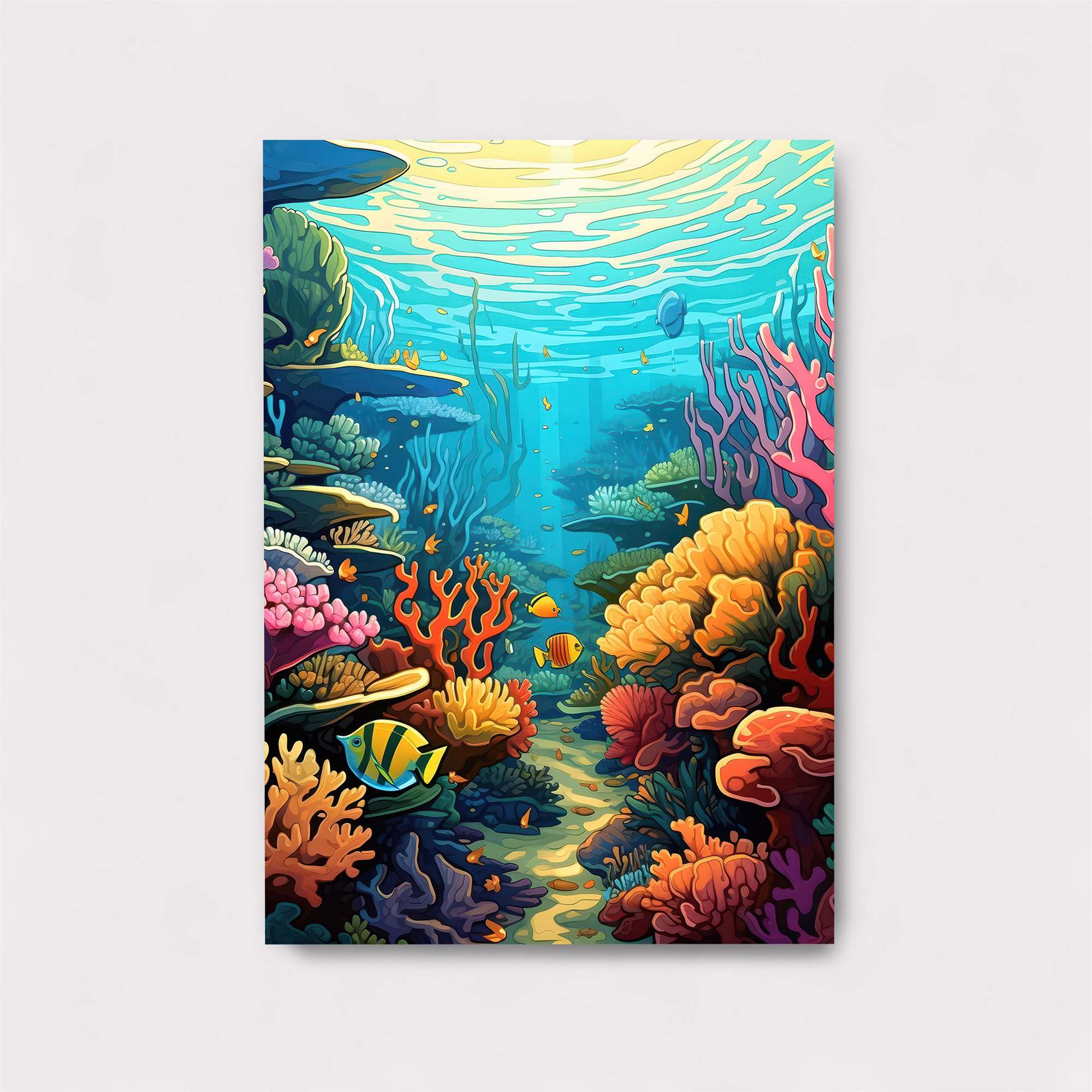 Coral Serenity Safe Wall Magnetic / M