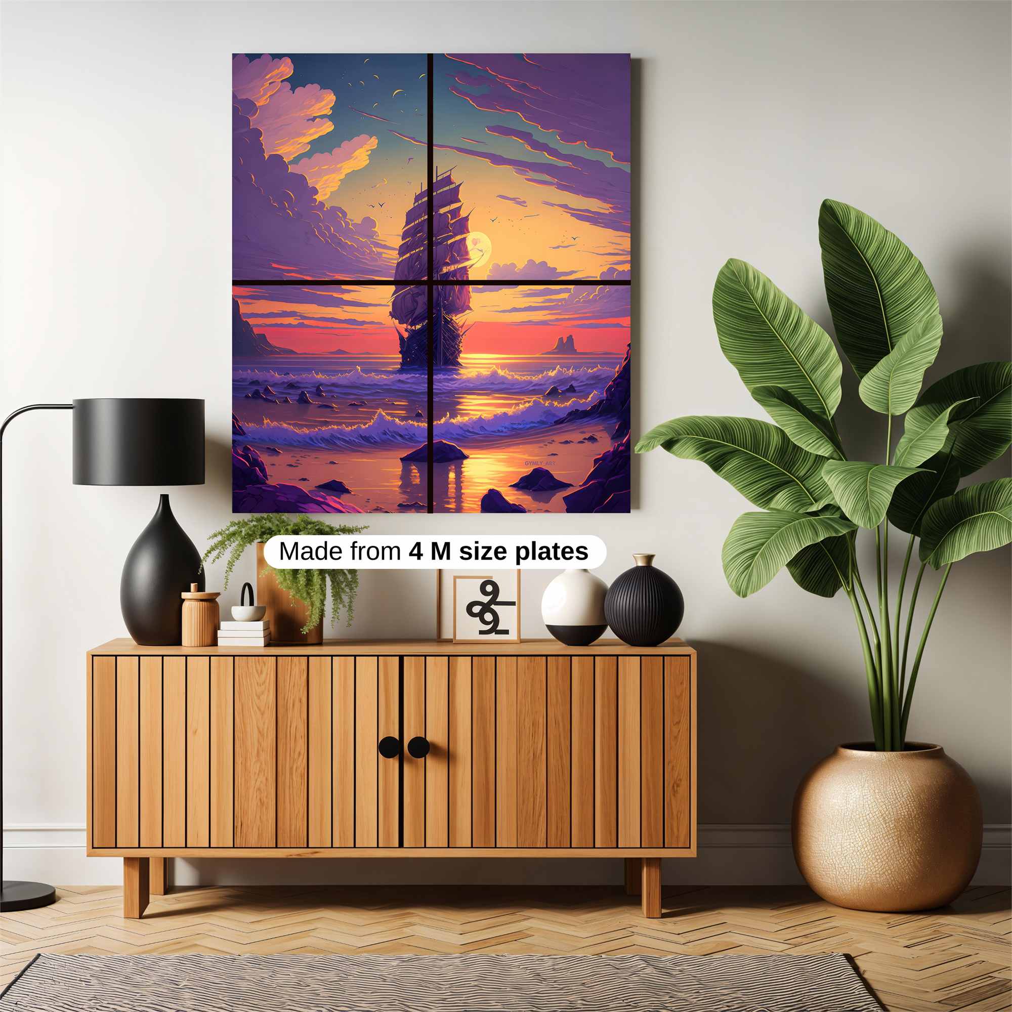 Sunset Odyssey Safe Wall Magnetic / M