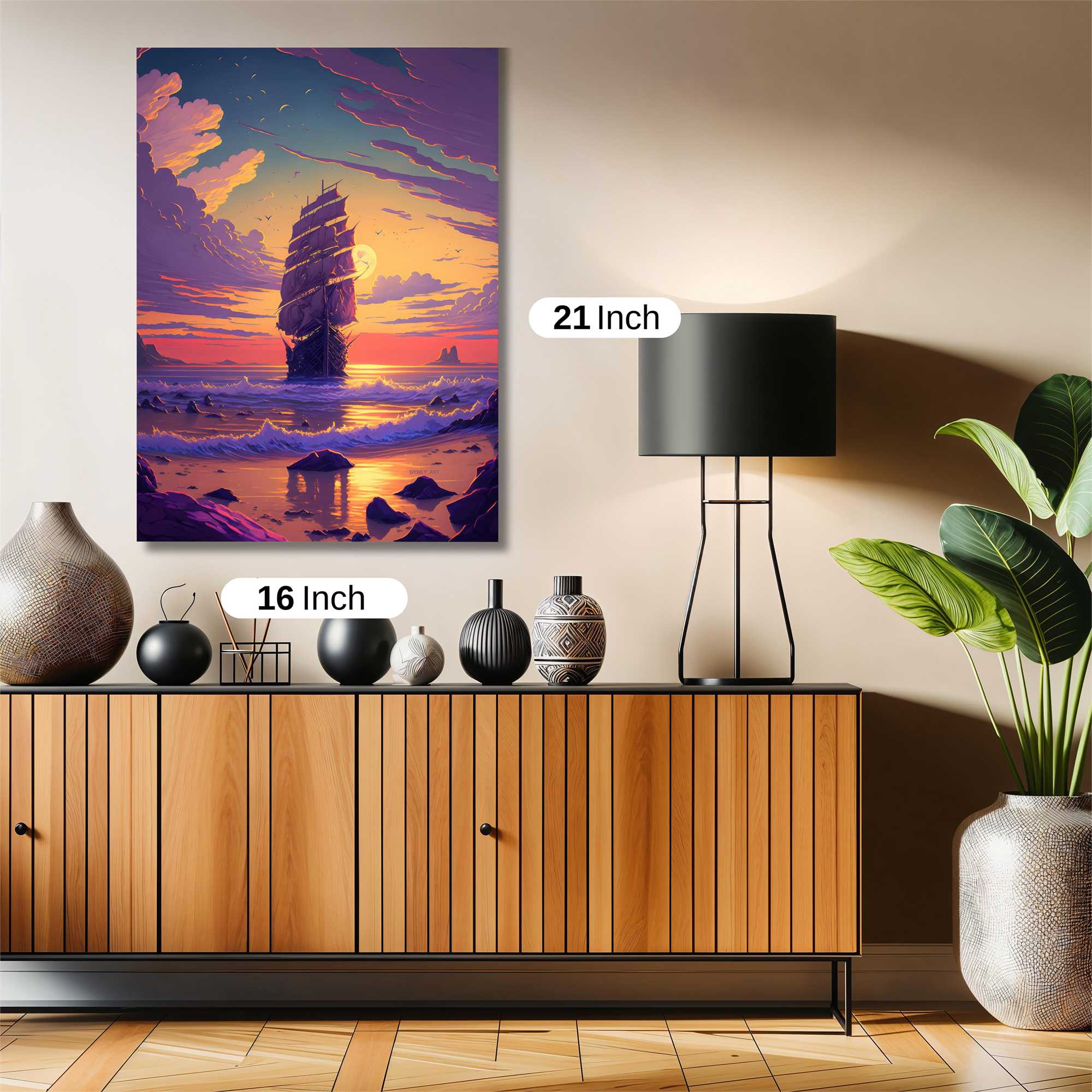Sunset Odyssey Safe Wall Magnetic / M