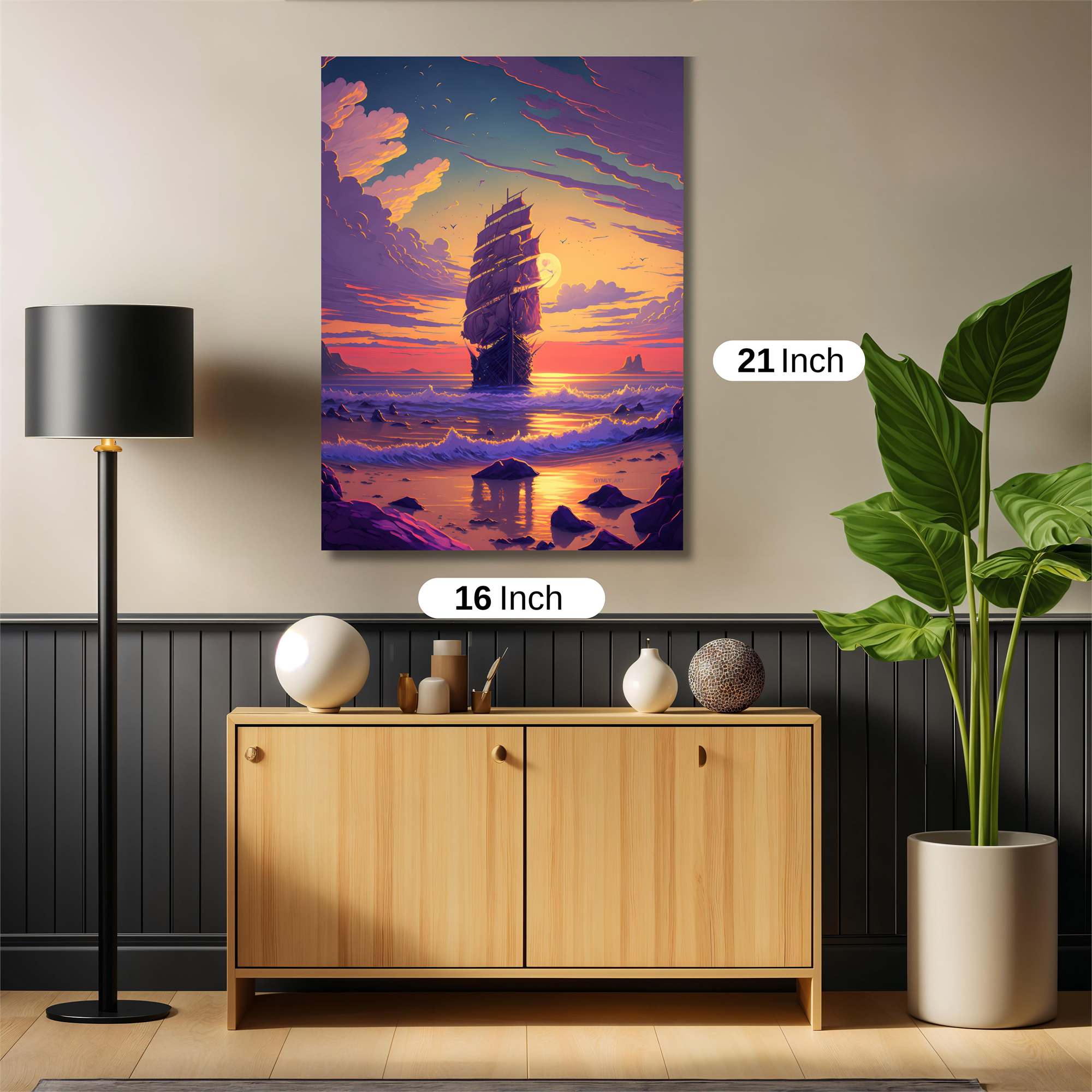 Sunset Odyssey Safe Wall Magnetic / M