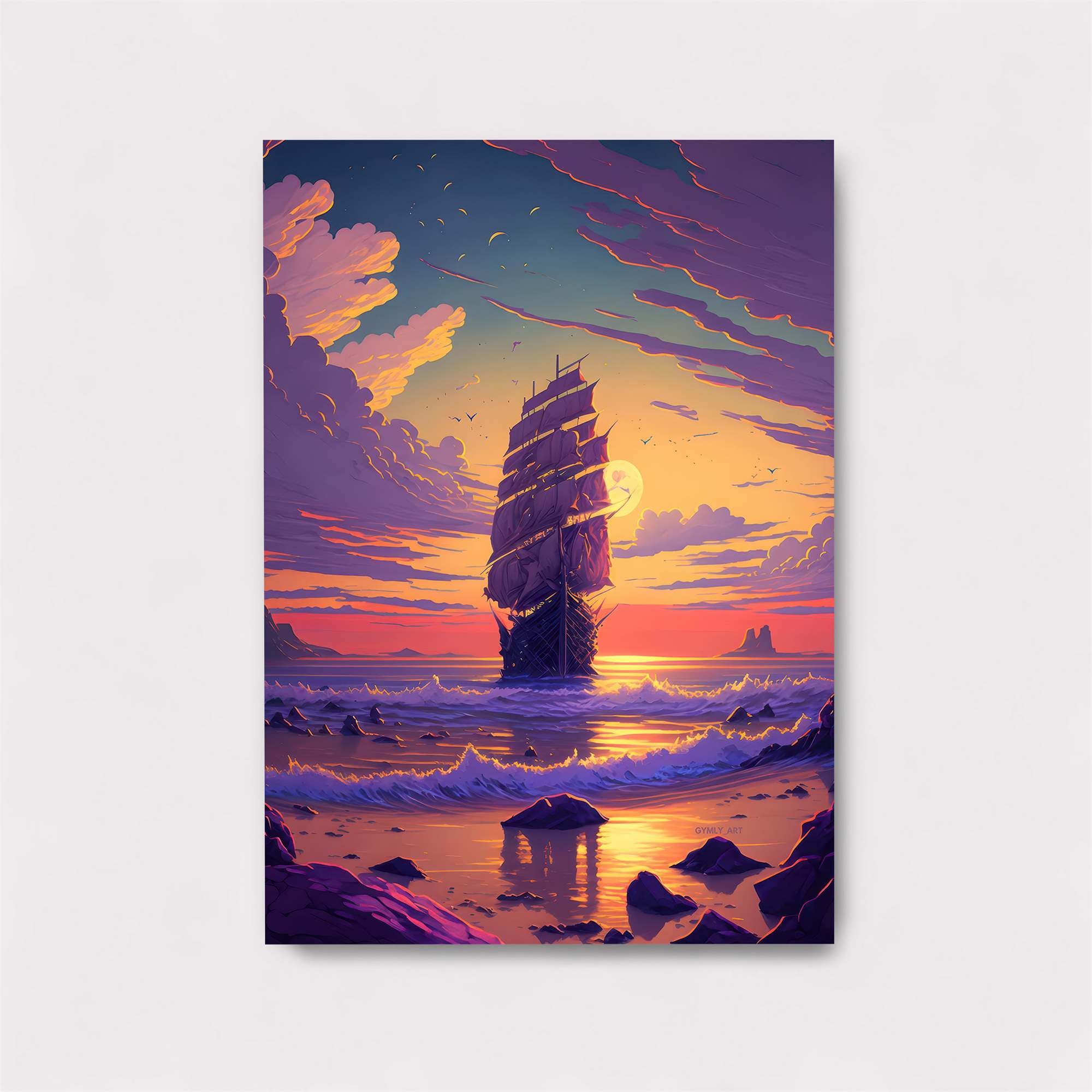 Sunset Odyssey Safe Wall Magnetic / M