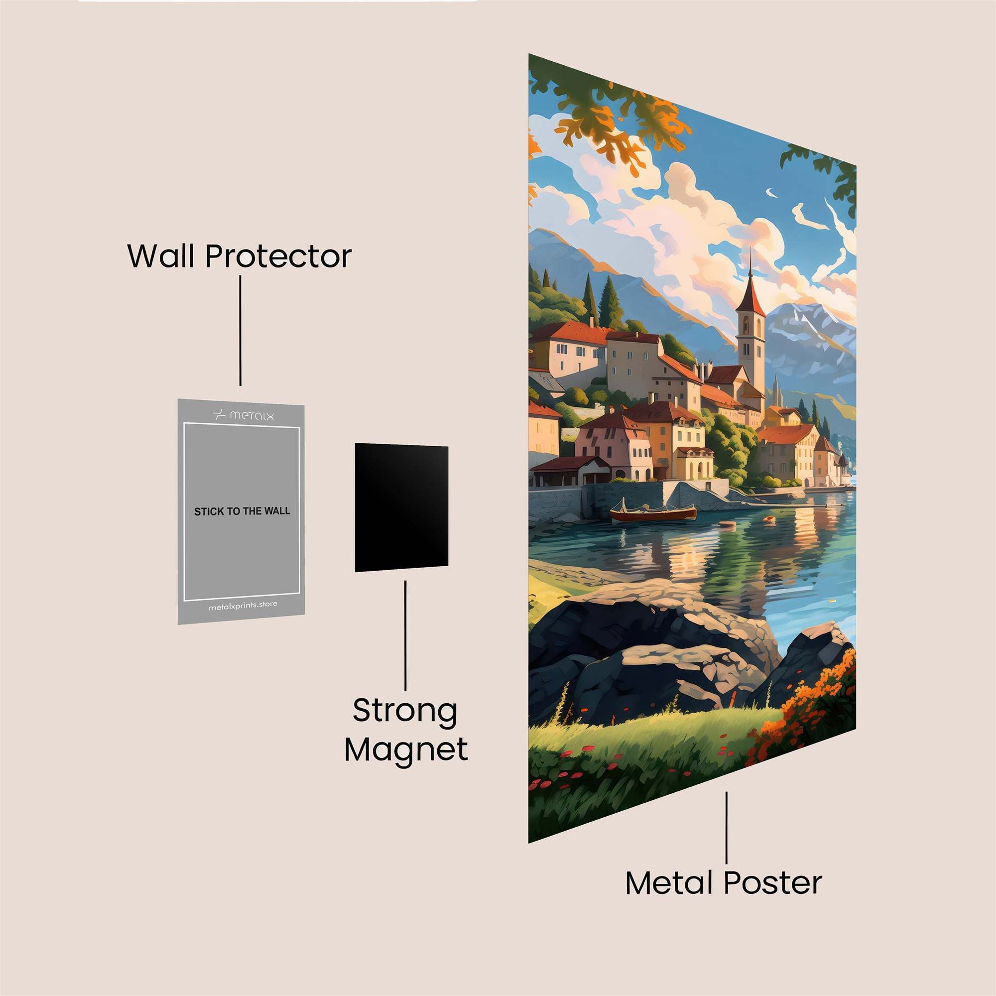 Morcote Serenity Safe Wall Magnetic / M