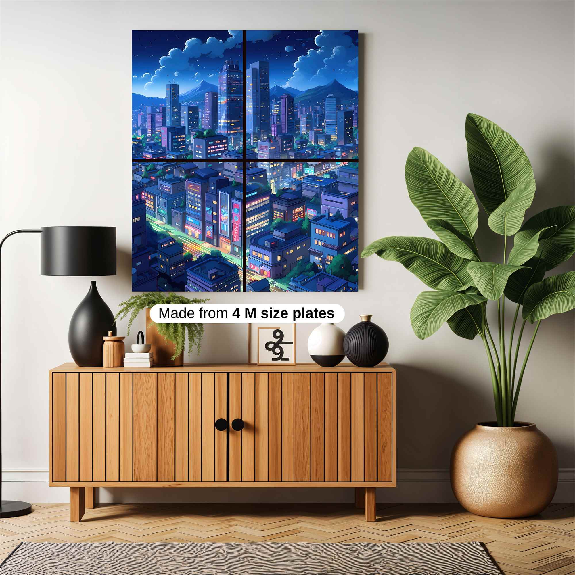 Cyber Serenity Safe Wall Magnetic / M