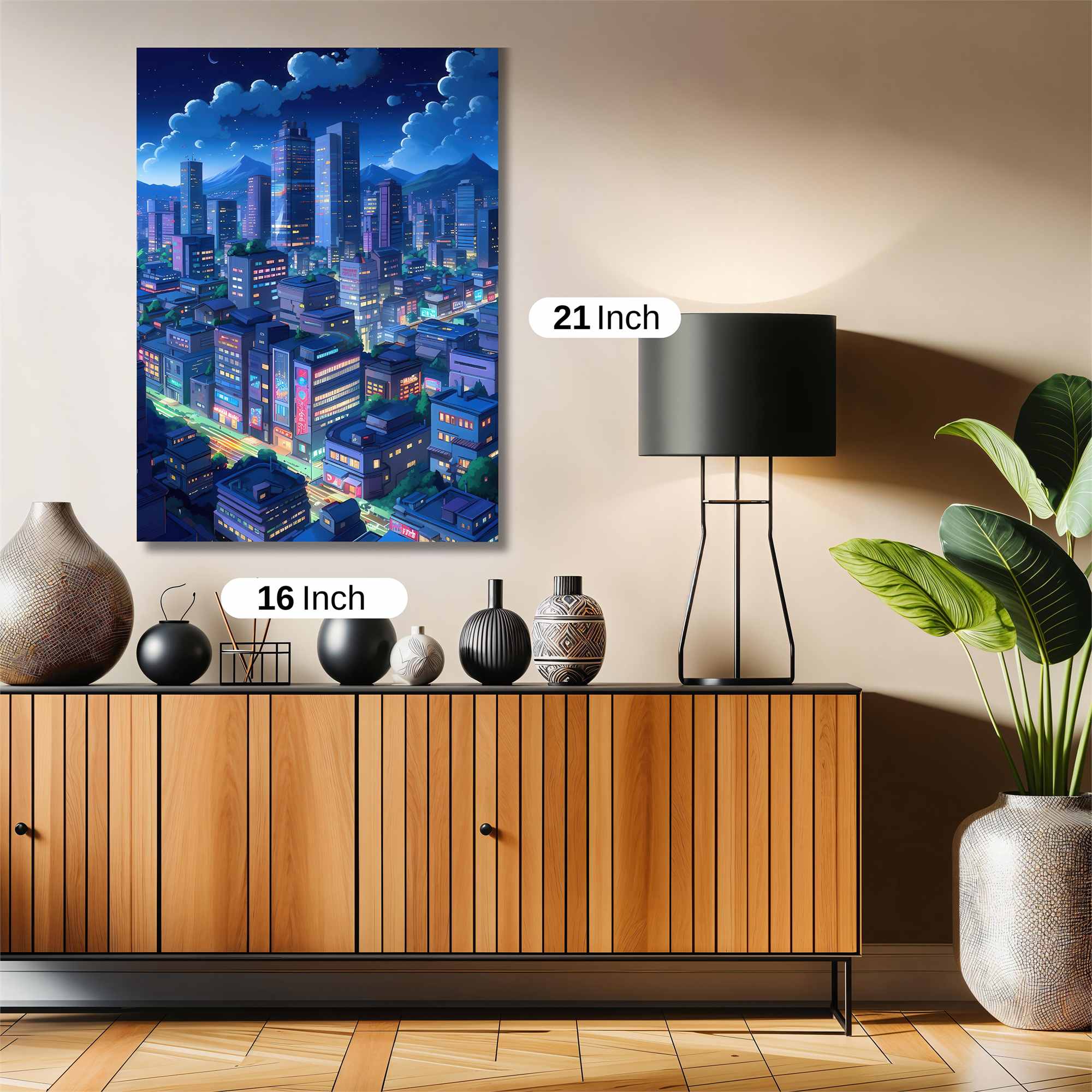 Cyber Serenity Safe Wall Magnetic / M