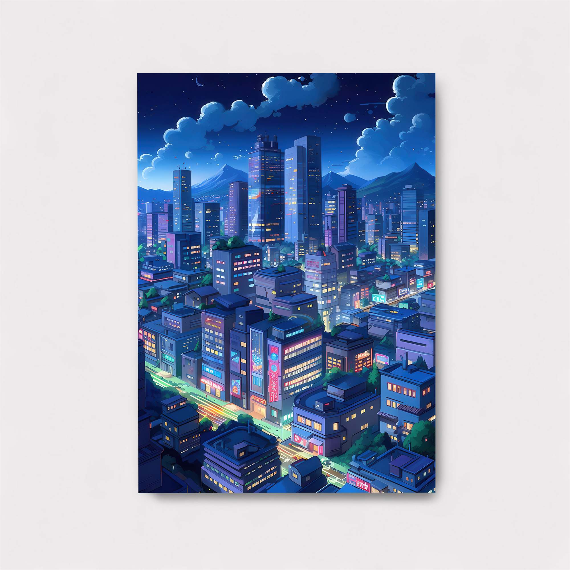 Cyber Serenity Safe Wall Magnetic / M